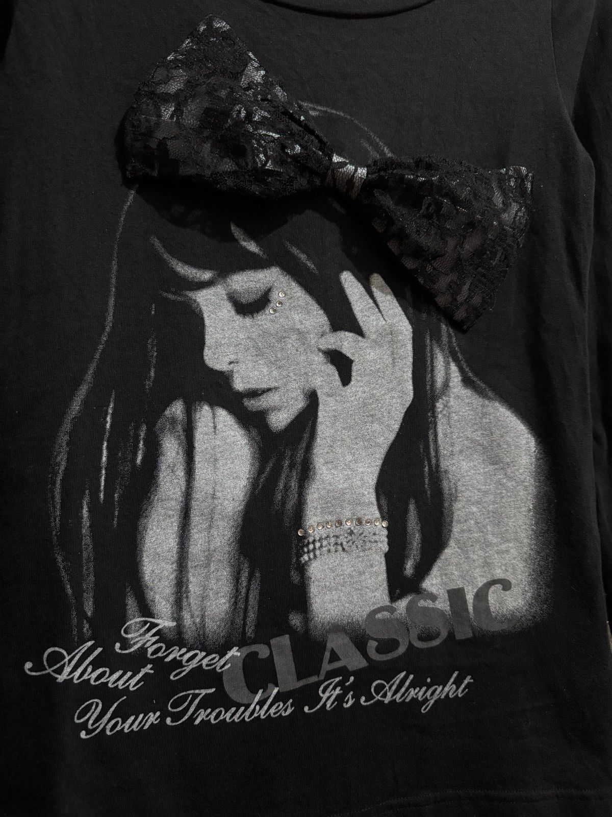Hysteric Glamour × If Six Was Nine × Japanese Brand Y2k Elleallo ifsixwasnine longsleeve Size M / US 6-8 / IT 42-44 - 3 Thumbnail