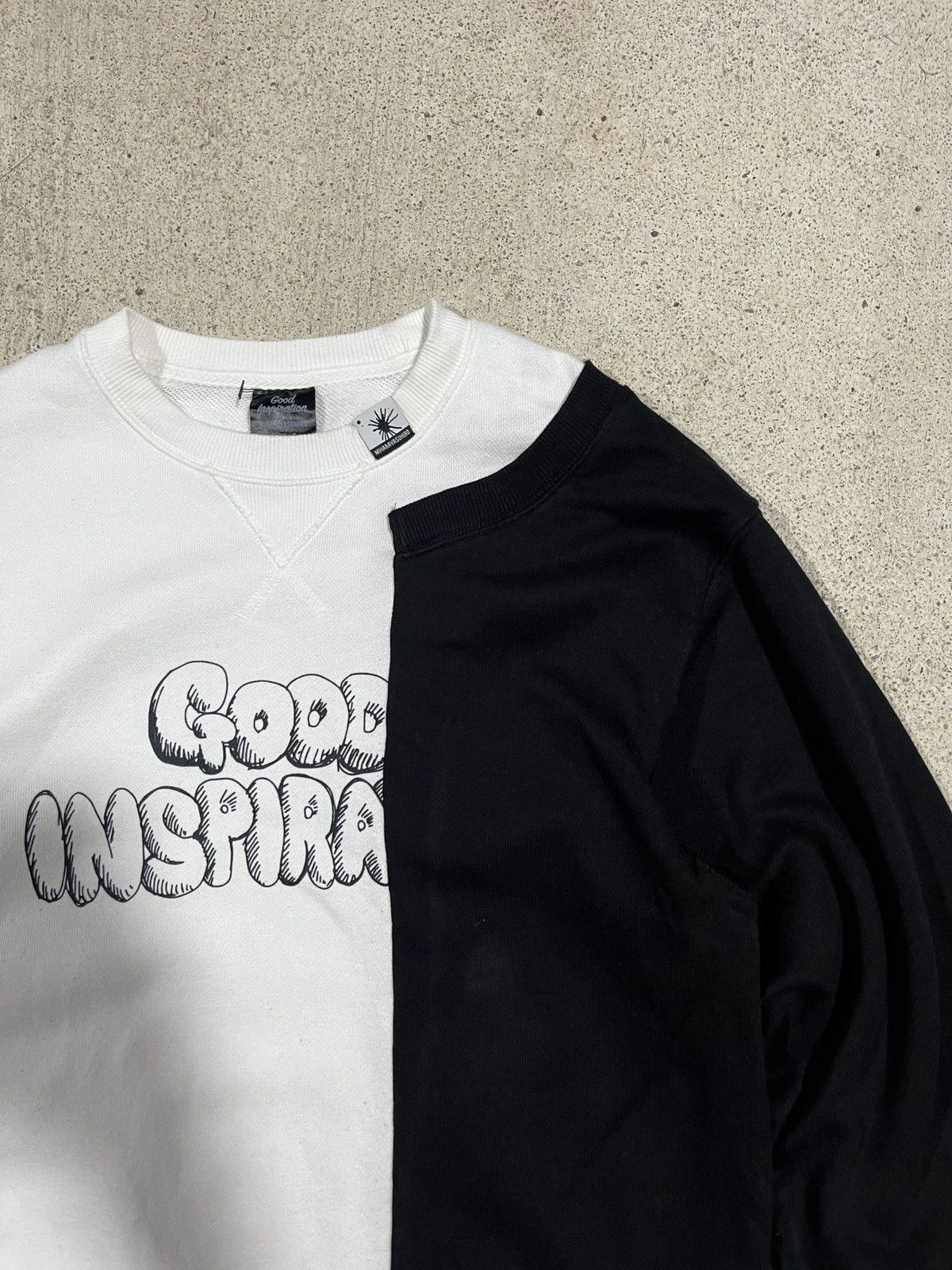 Maison MIHARA YASUHIRO MIHARAYASUHIRO “Good Inspiration” Rebuild Sweatshirt Size US M / EU 48-50 / 2 - 2 Thumbnail