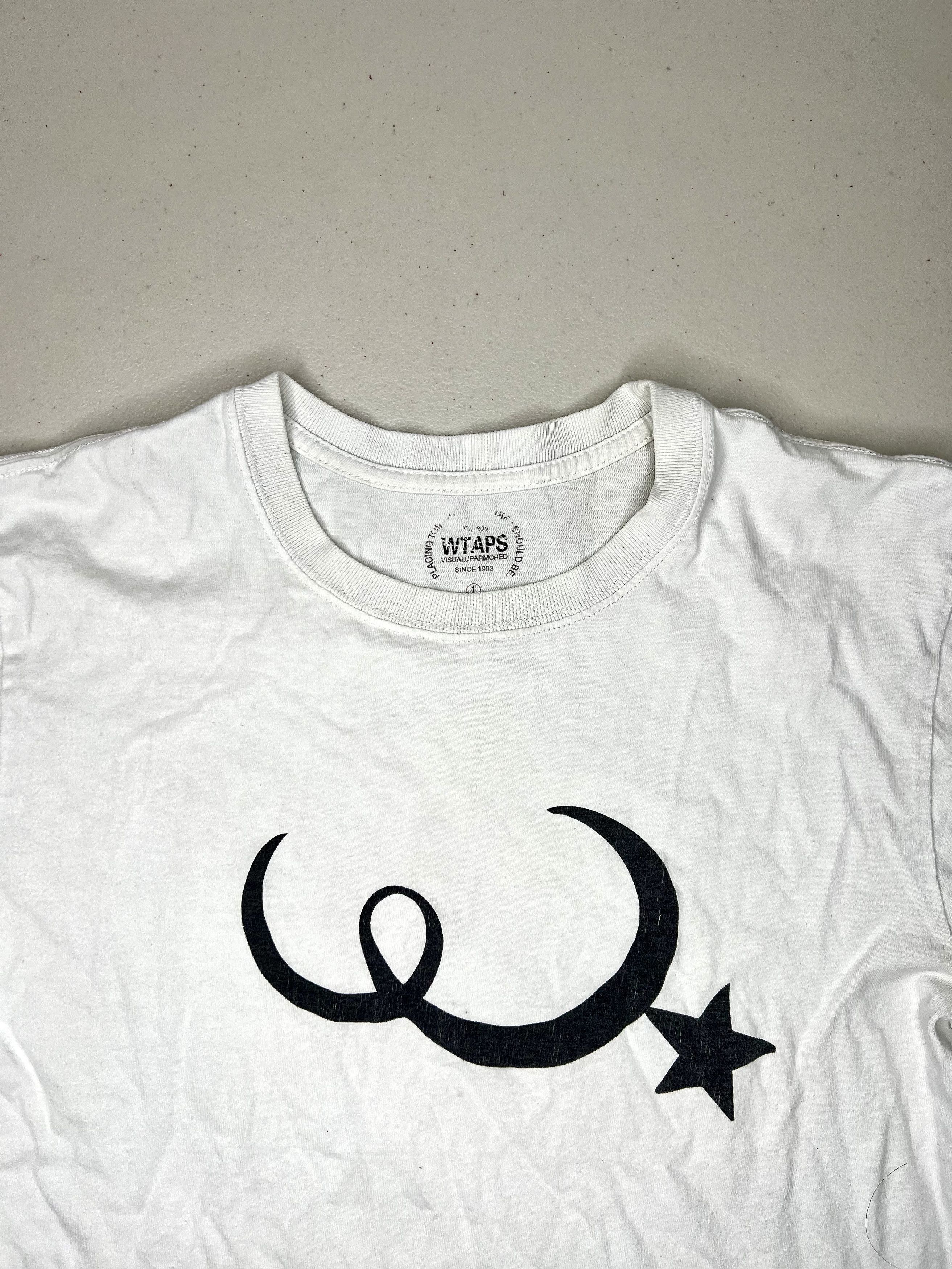 Wtaps WTAPS Sicle and Star Logo Tee Size US S / EU 44-46 / 1 - 3 Thumbnail