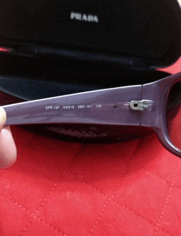 Prada PRADA Sunglasses Titanium SPR Sport Star Wrap Shield Mask Size ONE SIZE - 5 Thumbnail