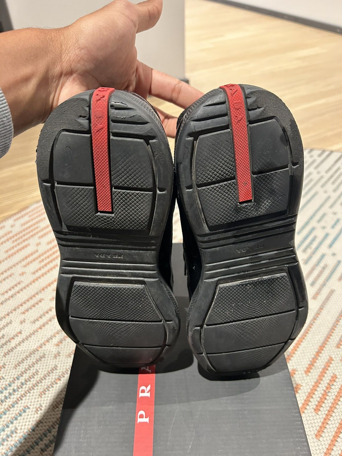 Prada Prada Americas Cup Black Size US 11.5 / EU 44-45 - 8 Thumbnail