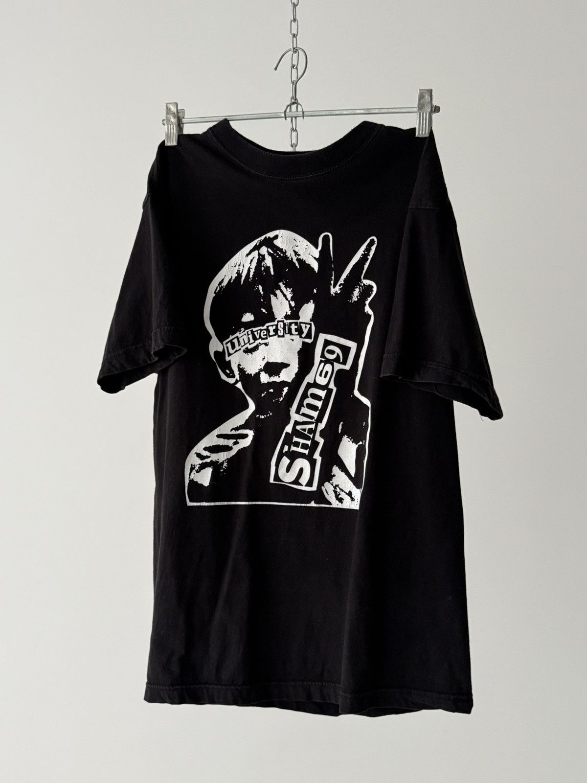 Band Tees × Vintage Vintage 90s Sham 69 Punk Rock Band T-Shirt Size US L / EU 52-54 / 3 - 1 Thumbnail
