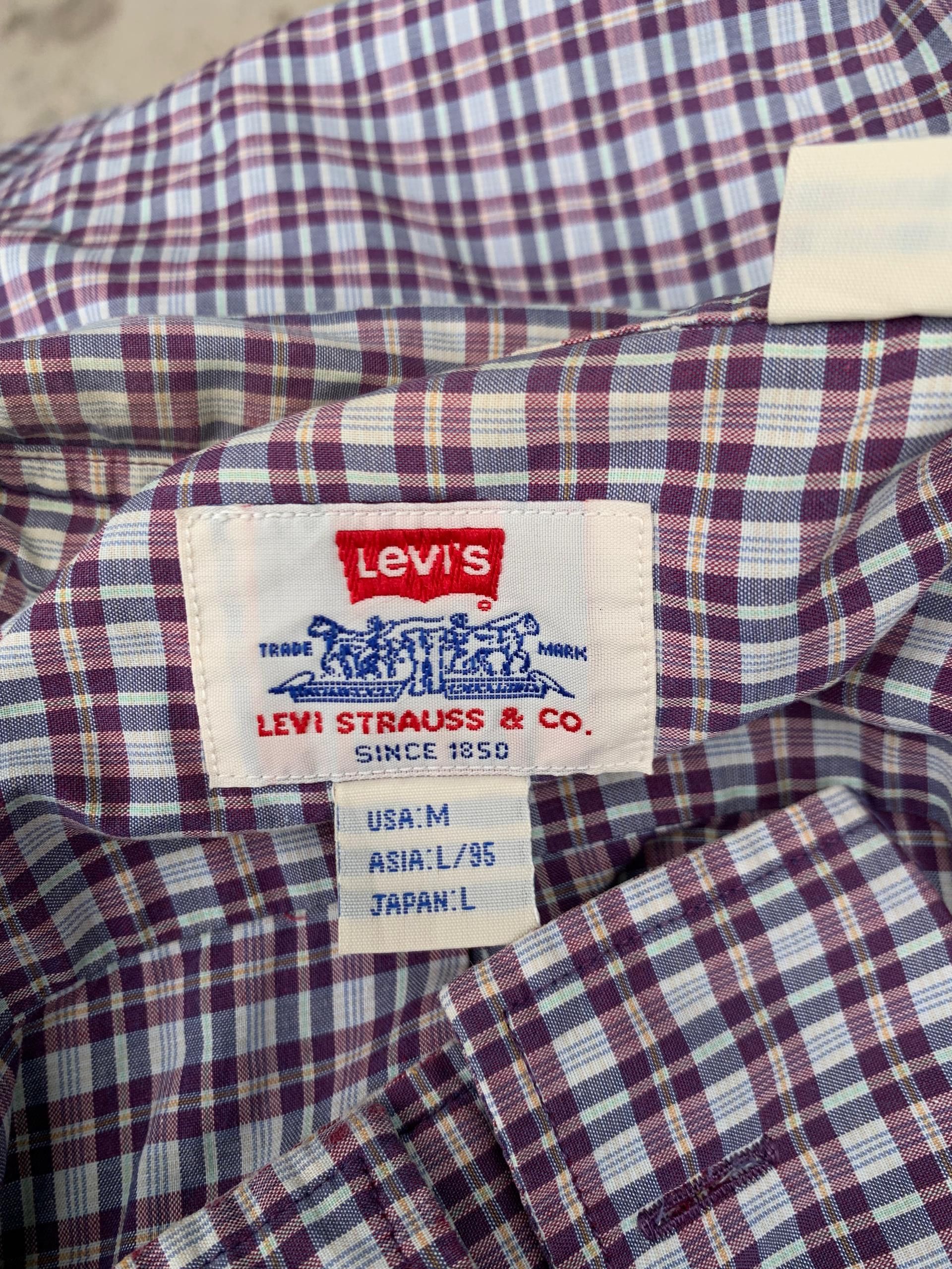 Levi's × Levi's Vintage Clothing × Vintage Vintage Levi's White tab Shirt Size US M / EU 48-50 / 2 - 6 Thumbnail