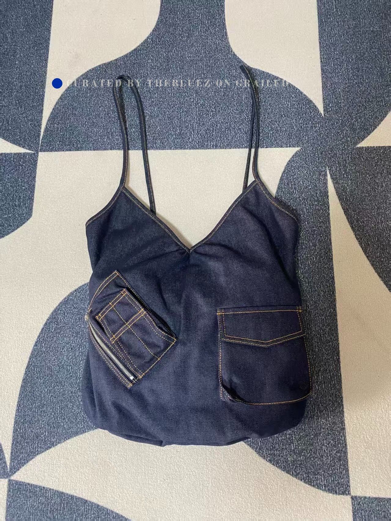WE11DONE we11done Denim Shoulder Bag Size ONE SIZE - 1 Thumbnail
