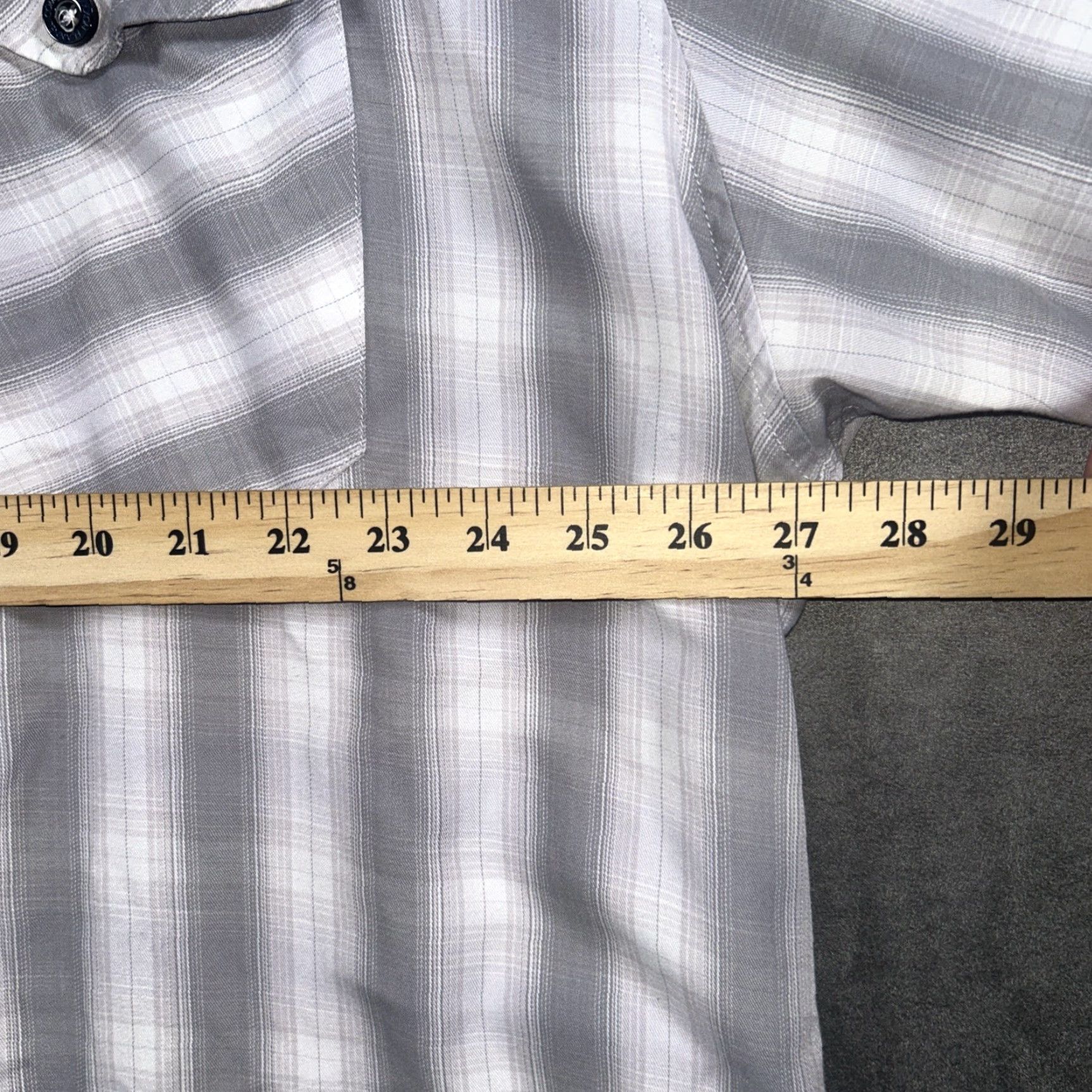 Vintage Dixxon Flannel Company Shirt Mens 4XL The Alpine Gray Plaid Bamboo Blend Shirt Size US XXL / EU 58 / 5 - 6 Thumbnail