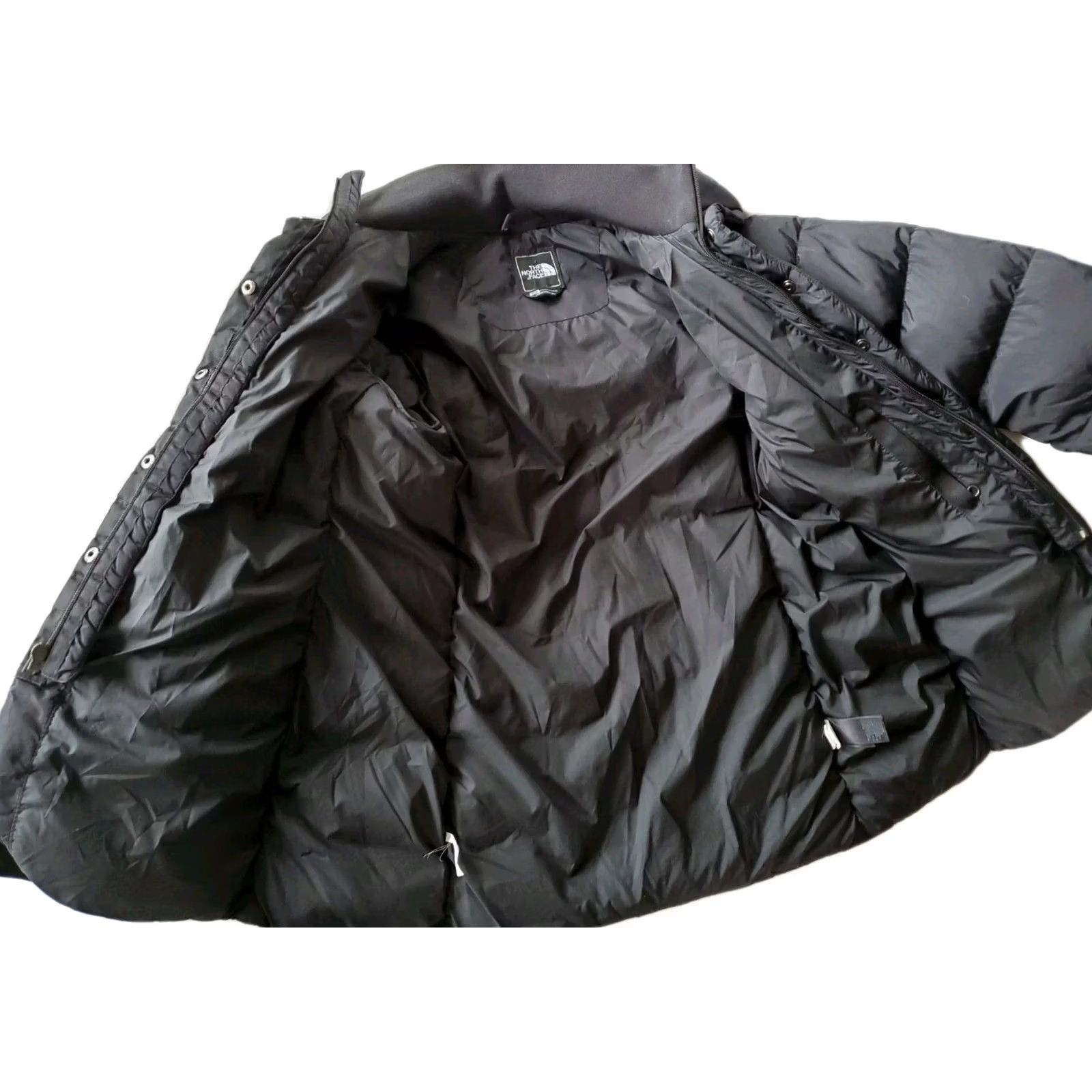 The North Face VINTAGE The North Face Broadway 600 Down Jacket Charcoal Women's M Broadway Jacket Women M Charcoal Dark Gray Down Tulip Cuffs Hem Size M / US 6-8 / IT 42-44 - 4 Thumbnail