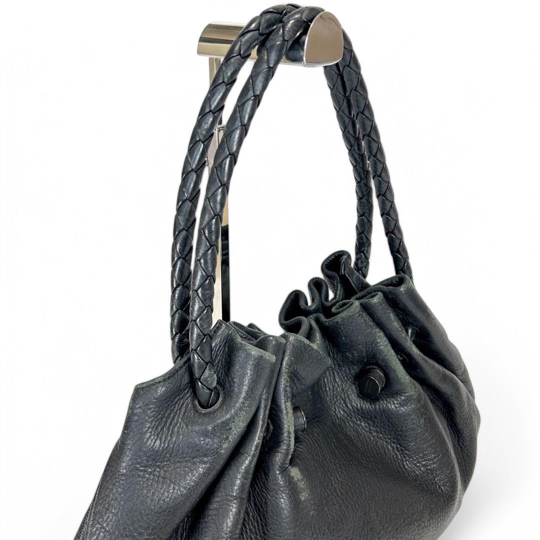 Bottega Veneta Bottega Veneta - Drawstring Intrecciato Vintage Calf Leather Size ONE SIZE - 4 Thumbnail