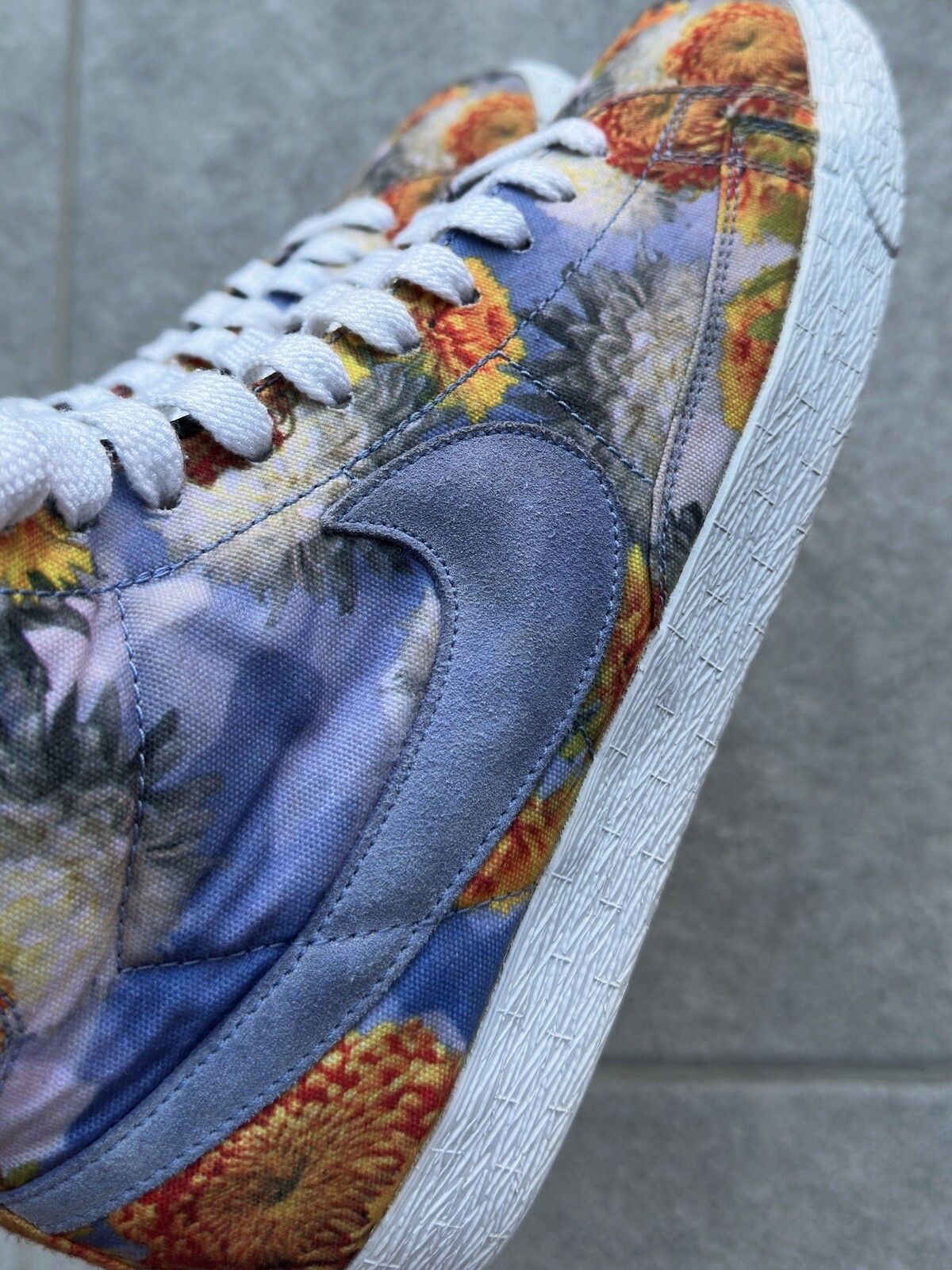 Nike Nike Blazer Mid Floral Pack Rare Chicago Mens US-10 Size US 10 / EU 43 - 7 Thumbnail
