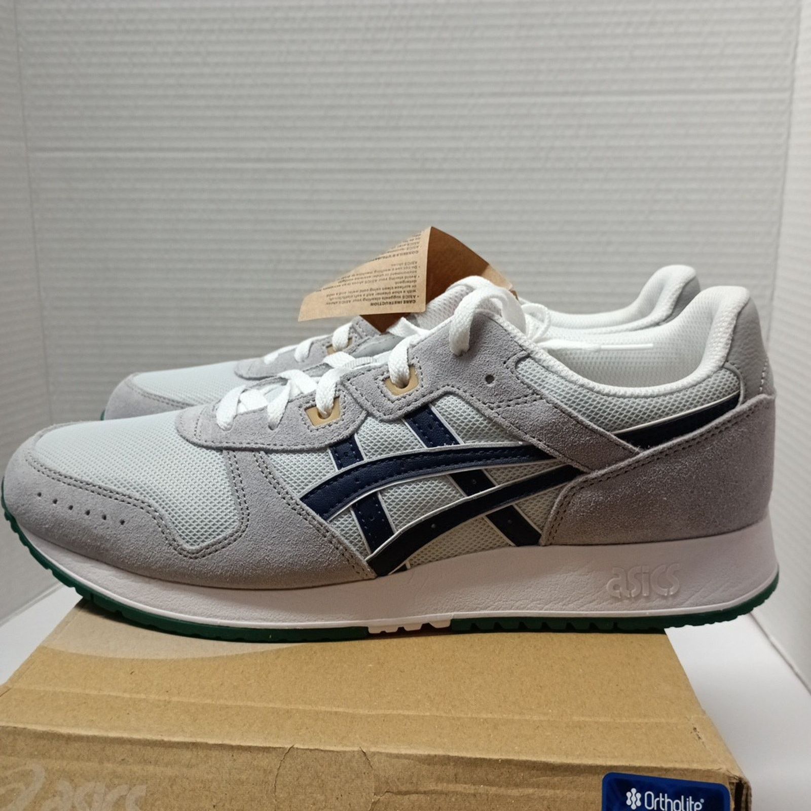 Asics ASICS Lyte Classic Suede Shoes Men’s Size 10 Grey/Peacoat Size US 10 / EU 43 - 3 Thumbnail
