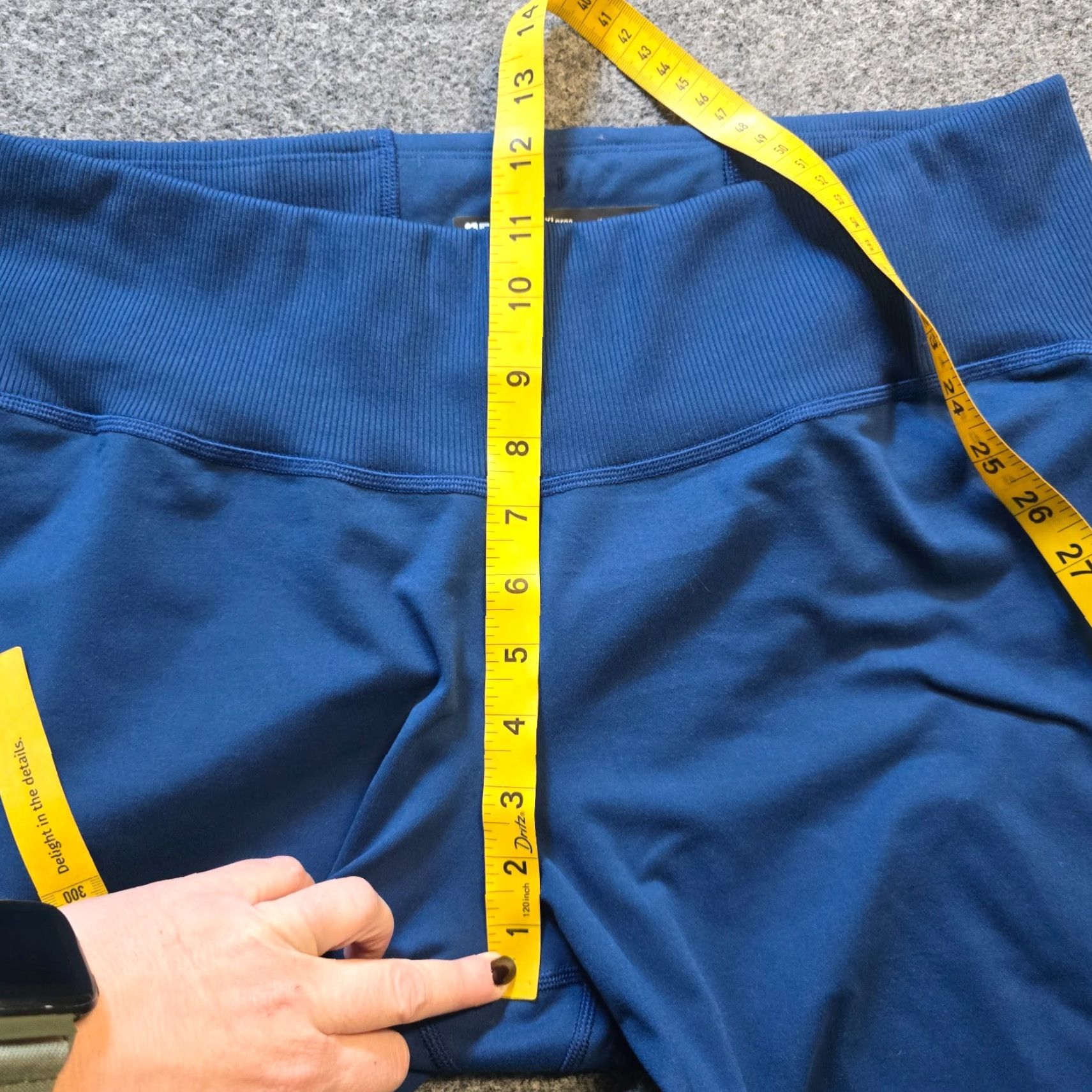 Vintage REI Co Op Pants Womens XL Blue Leggings Stretch Performance Outdoors Casual Size 40" / US 18 - 5 Thumbnail