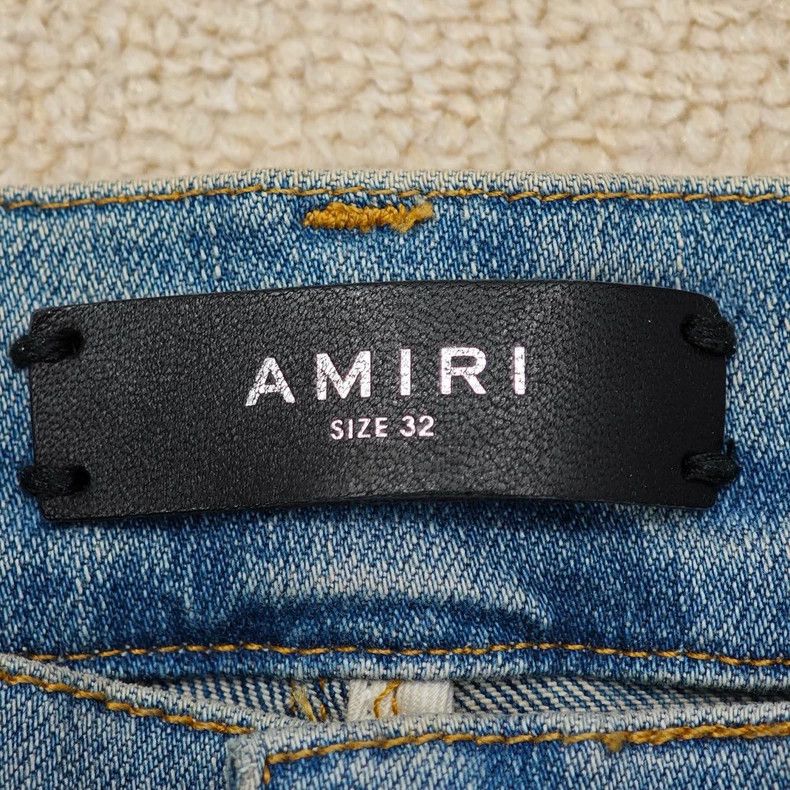 Amiri Amiri washed denim ripped jeans Size US 32 / EU 48 - 3 Thumbnail