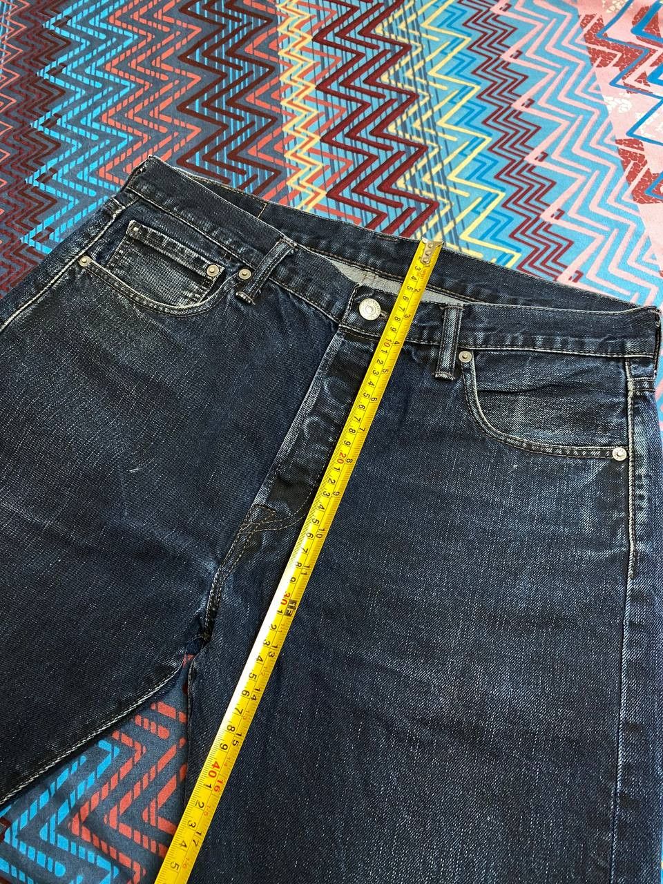 Levi's Vintage blue denim shorts Levi's 501 streetwear Y2K Size US 34 / EU 50 - 13 Thumbnail