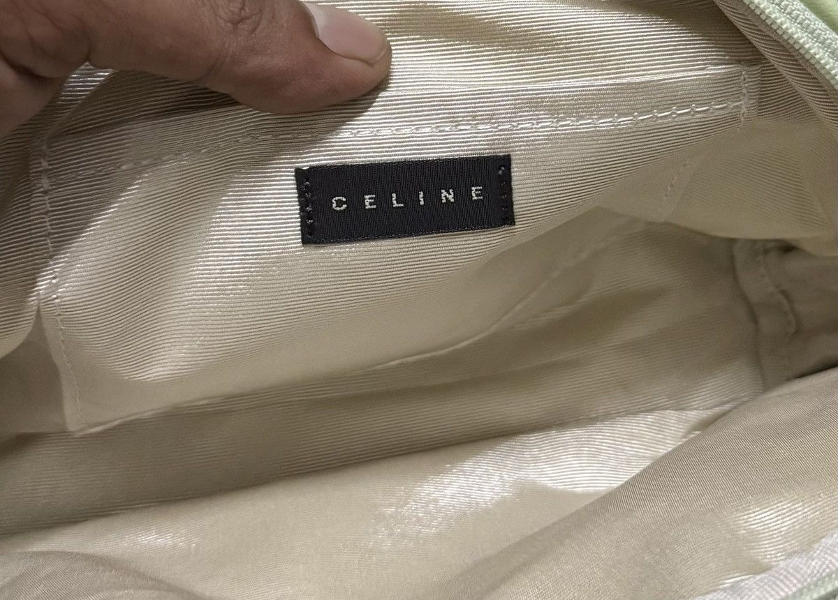 Celine Celine Macadam Vanity Pouch Wallet Light Green Vintage Size ONE SIZE - 9 Thumbnail