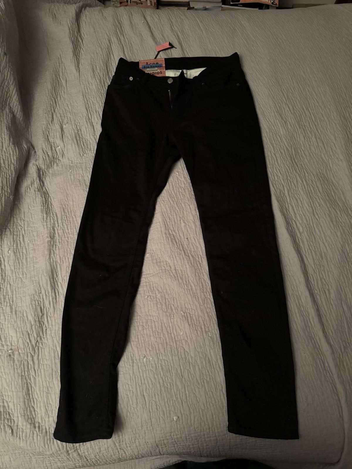 Acne Studios Blå Konst North in Stay Black