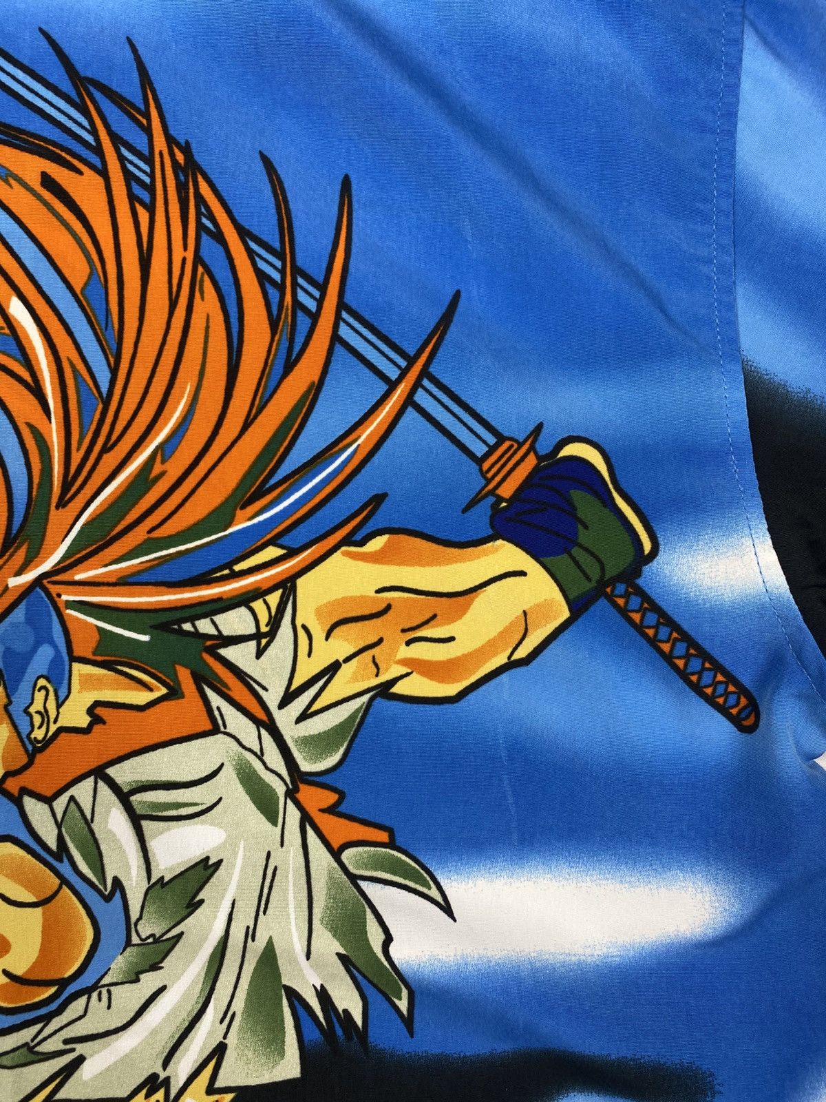 Anime Vintage Samurai Anime Rare Button Up Oversize Shirt y2k Size US XL / EU 56 / 4 - 13 Thumbnail