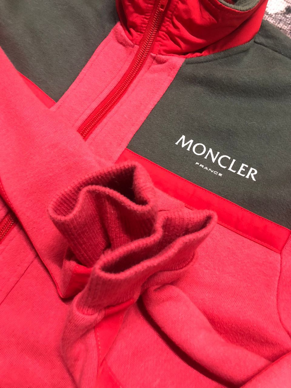 Moncler Vintage Moncler x Asics Red Coverall Jumpsuit Size -S Size US 30 / EU 46 - 7 Thumbnail
