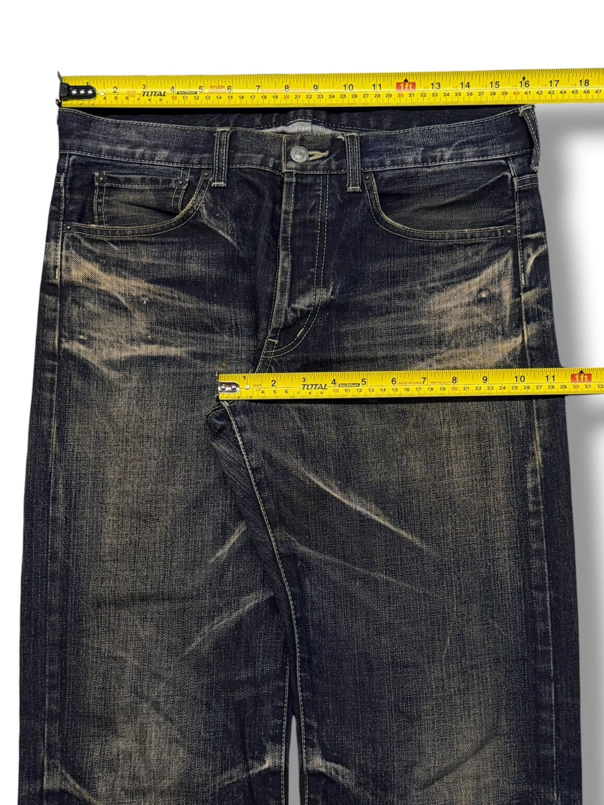 Takeo Kikuchi Vintage Y2K Takeo Kikuchi Japan Denim Jeans | W32 Size US 32 / EU 48 - 16 Thumbnail