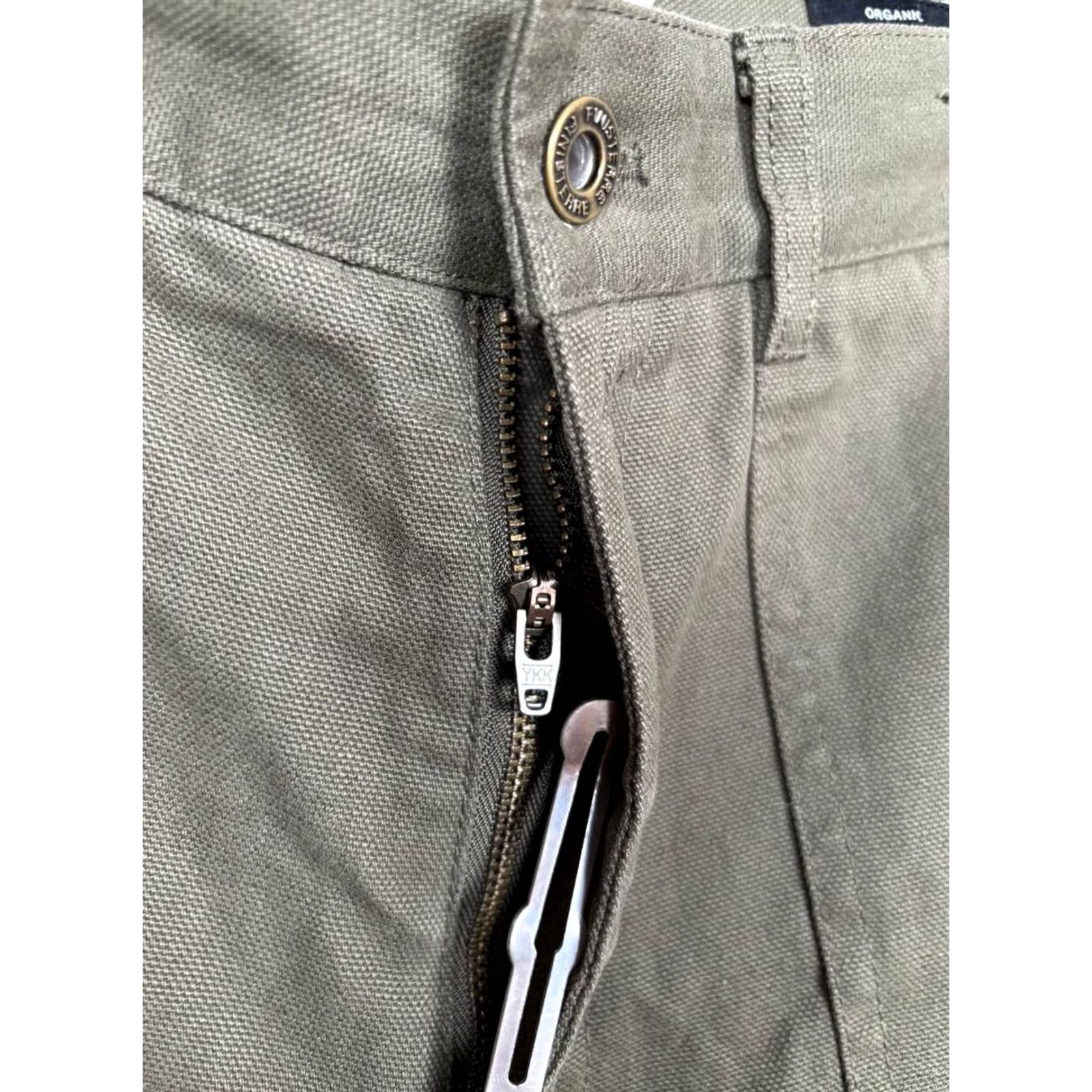 Finisterre Finisterre Chino Pants Mens Regular Flat Front Brown Cotton Size L Size US 33 - 4 Thumbnail