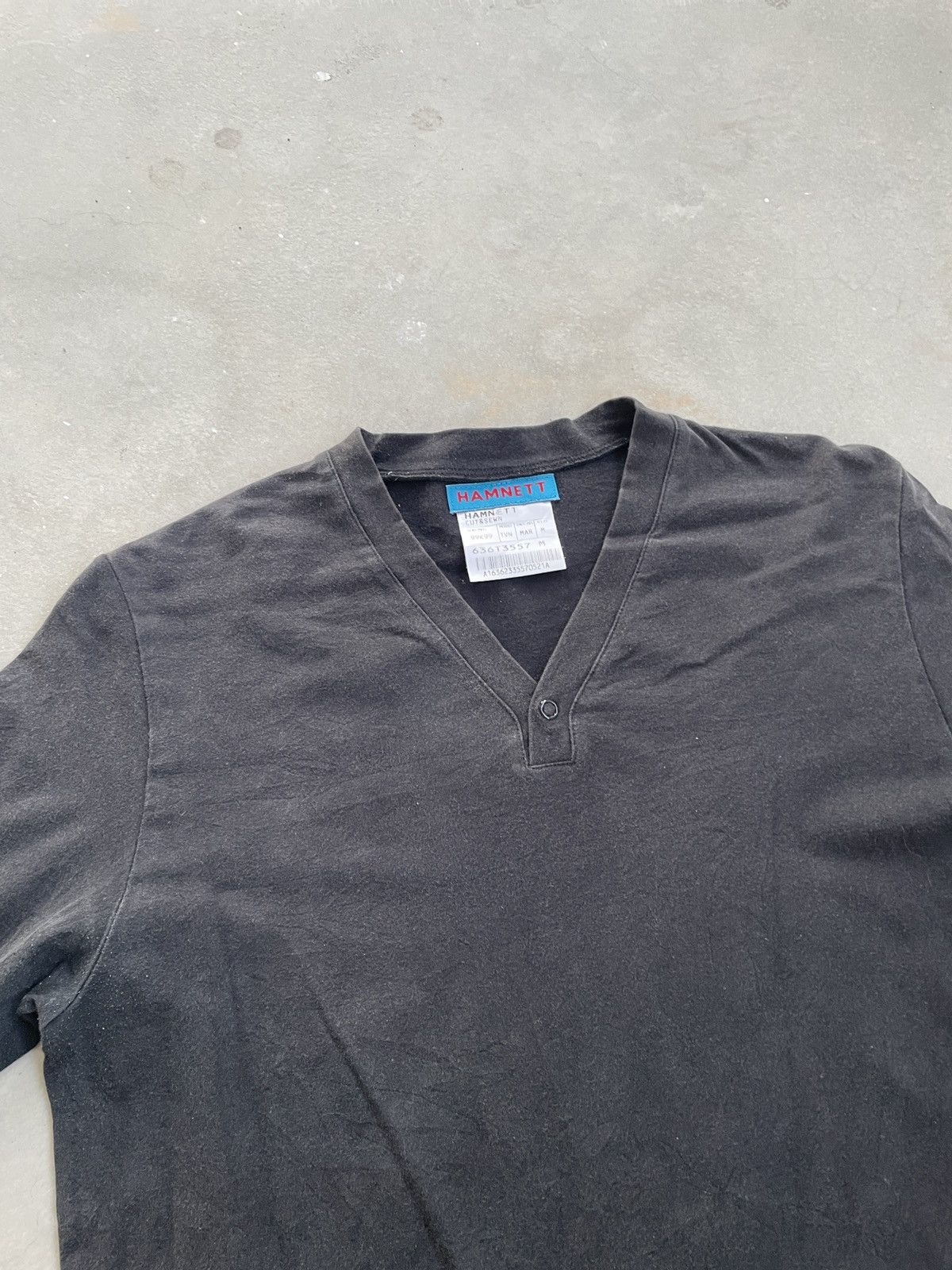 Katharine Hamnett London × Vintage KATHARINE HAMNETT CUT&SEWN TEE Size M / US 6-8 / IT 42-44 - 2 Thumbnail