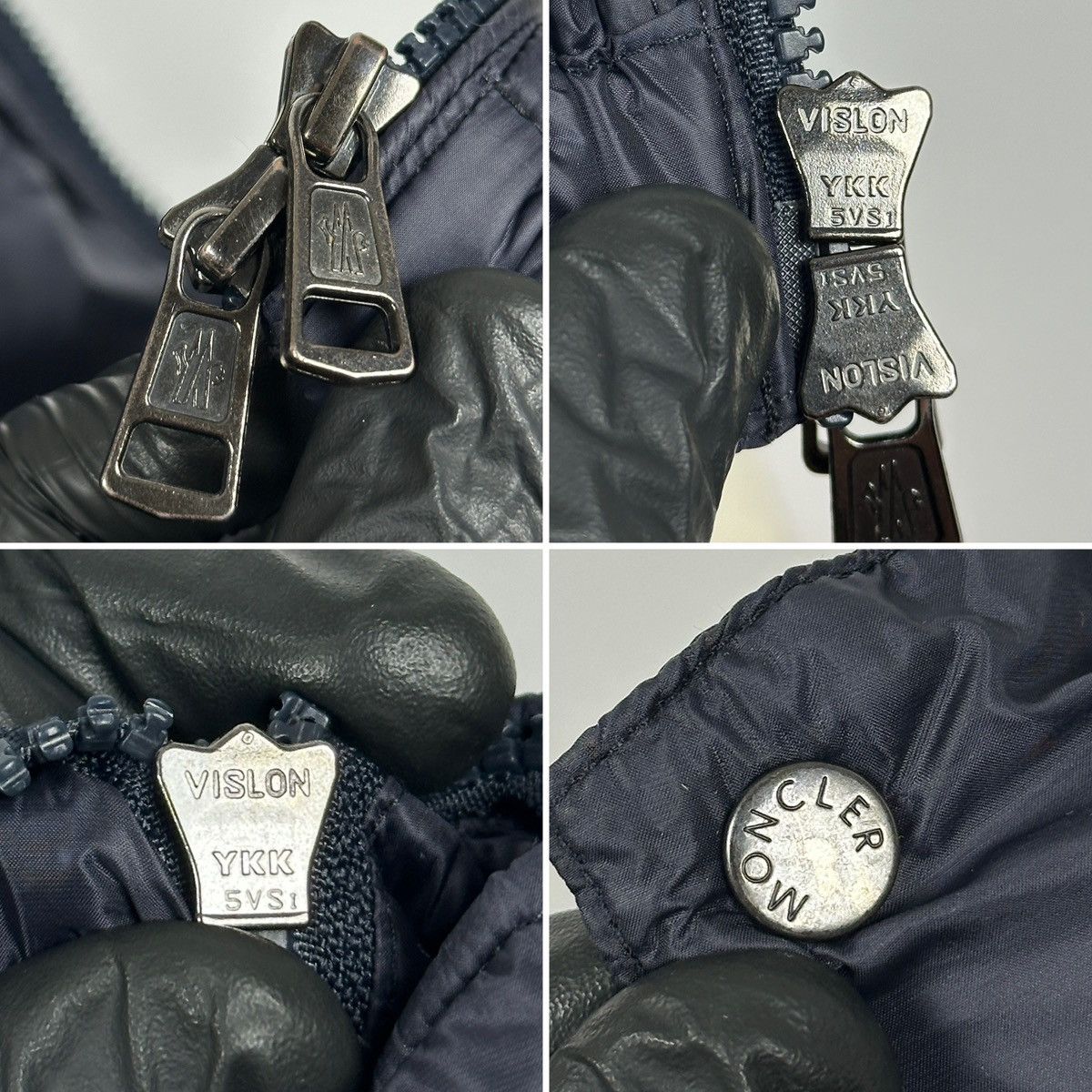Moncler Moncler Willm Giubbotto Navy Blue Hooded Down Puffer Jacket Size US XL / EU 56 / 4 - 22 Thumbnail