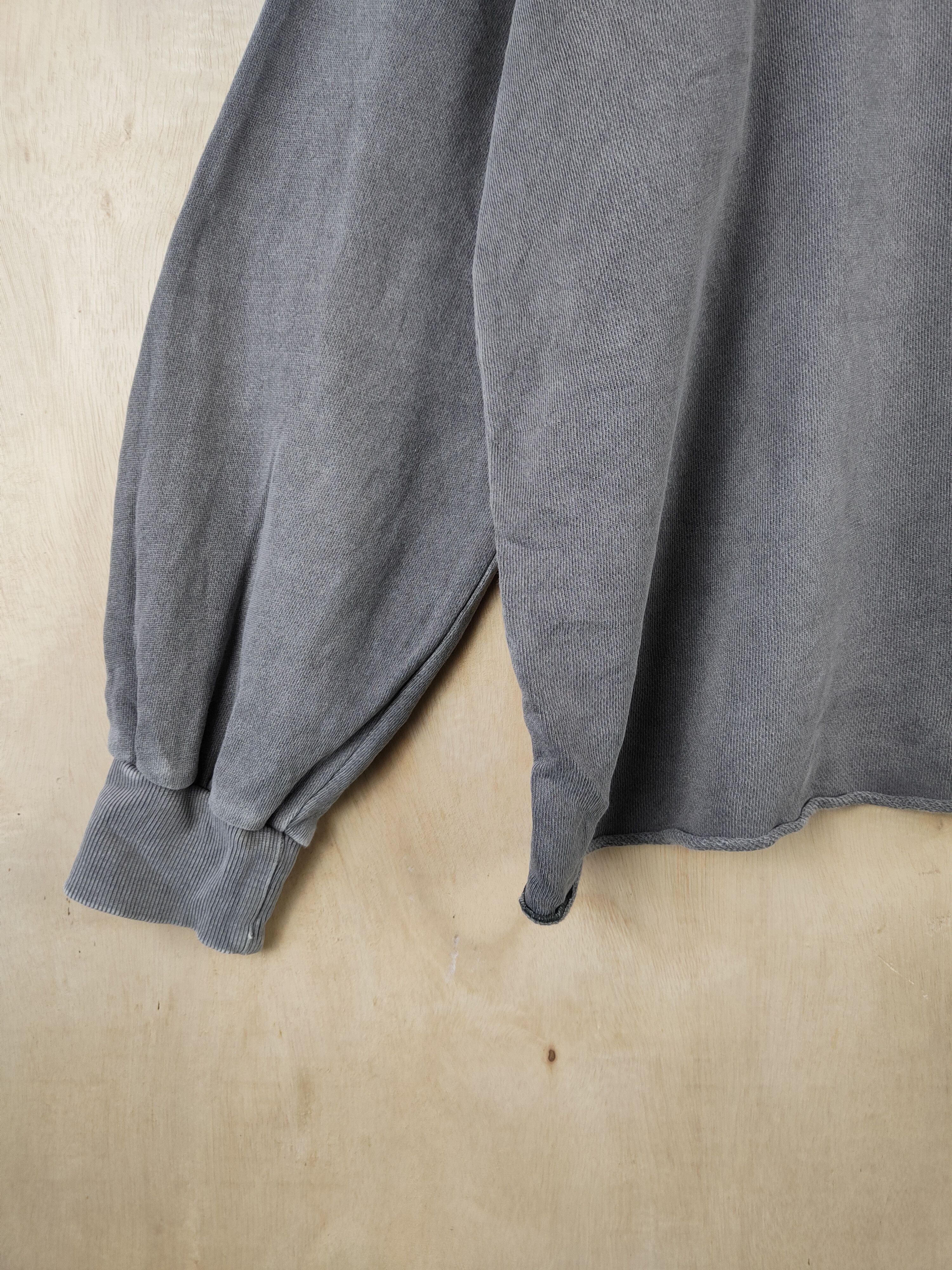 Japanese Brand × Vintage Japanese Brand paris Dark Gray Faded Sweatshirts #S2563 Size US L / EU 52-54 / 3 - 4 Thumbnail