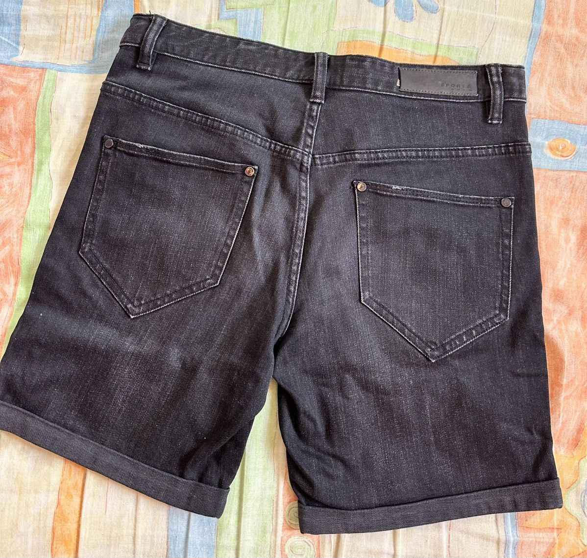 agnes b. agnes b. black denim shorts Size US 30 / EU 46 - 2 Thumbnail