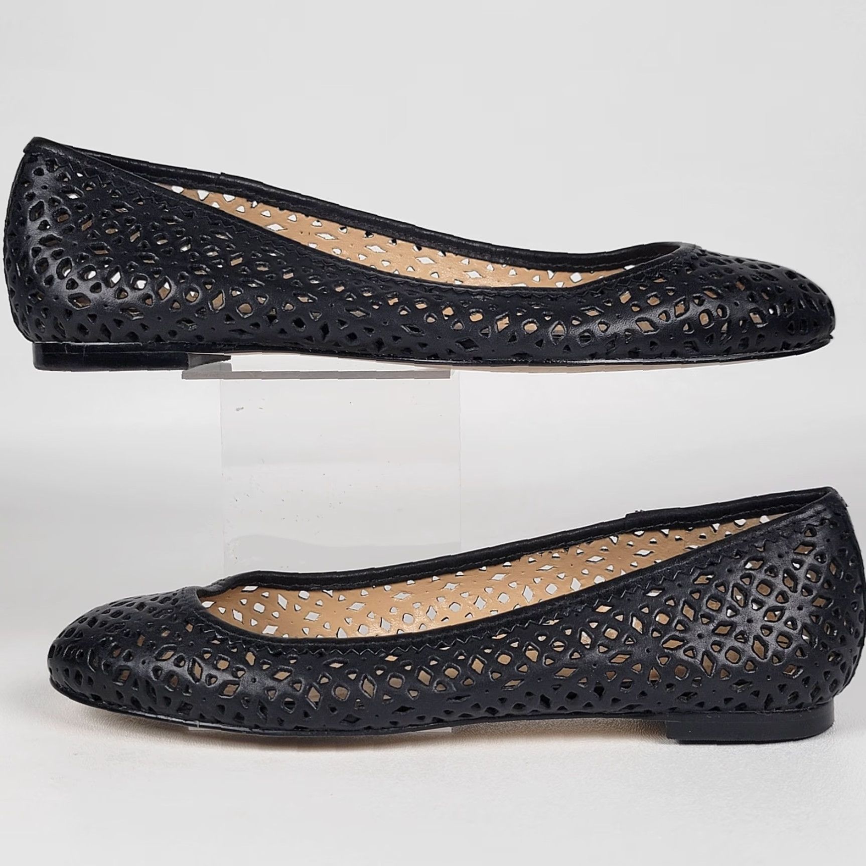 Talbots Talbots Black Leather Flats Size 5M Women Ballet Slip On Flat Leather Lining Breathable Classic Modern Shoes Size US 6 / IT 36 - 5 Thumbnail