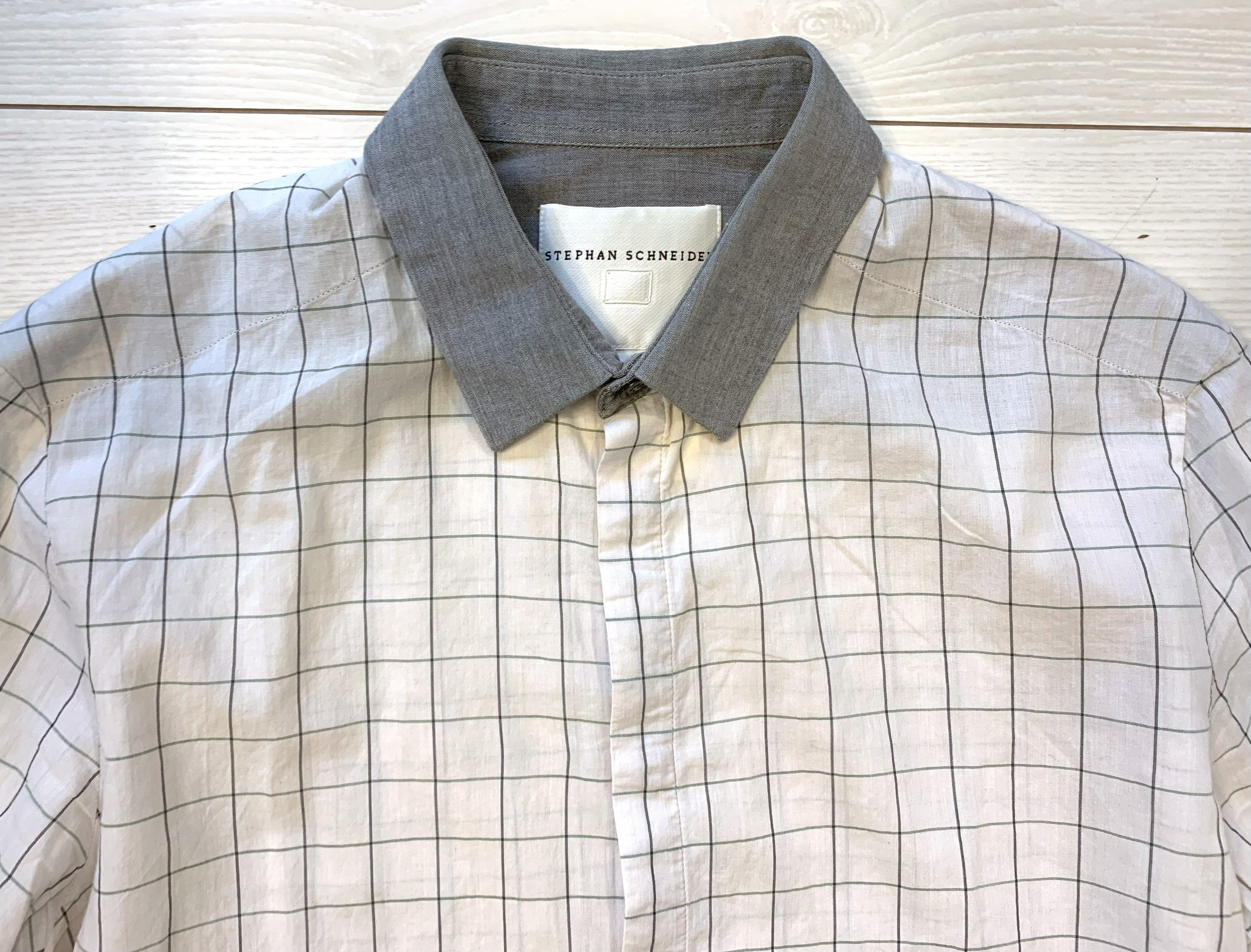 Stephan Schneider Stephan Schneider cotton shirt, made in Belgium, size 4 (M) Size US M / EU 48-50 / 2 - 2 Thumbnail