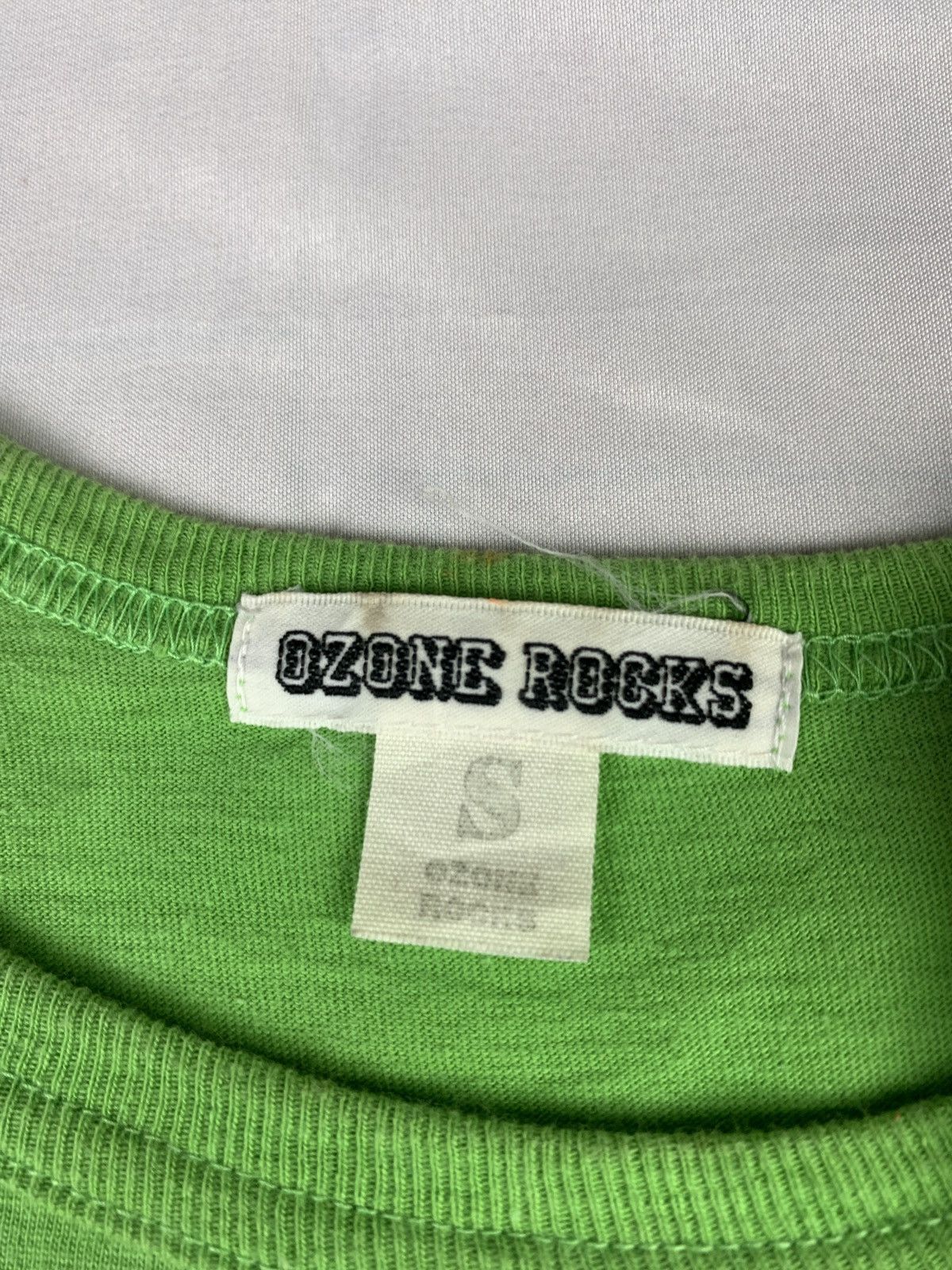 Hysteric Glamour y2k Ozone Community Rocks Spell Out Word Graphic Ringer Tee Size S / US 4 / IT 40 - 8 Thumbnail