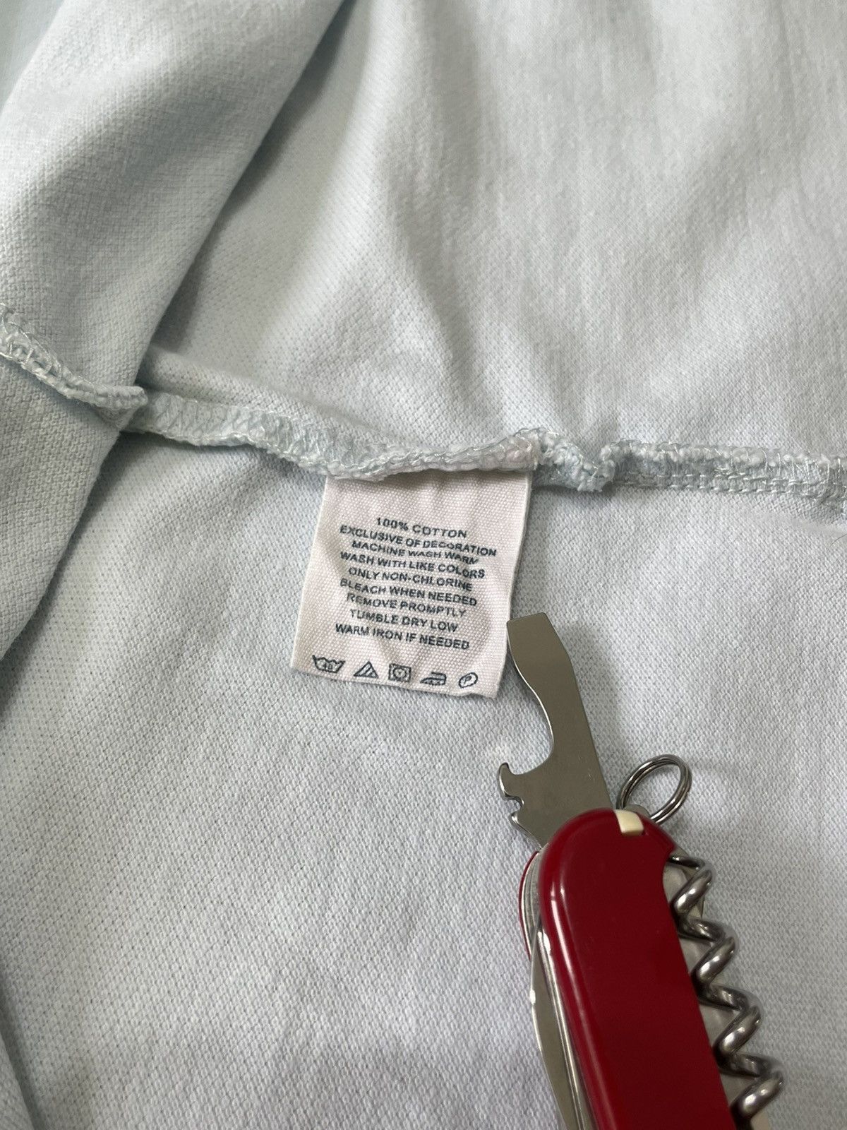 Polo Ralph Lauren Chief Keef Polo Ralph Lauren Vintage Big Pony Light Blue Size US XXL / EU 58 / 5 - 10 Thumbnail