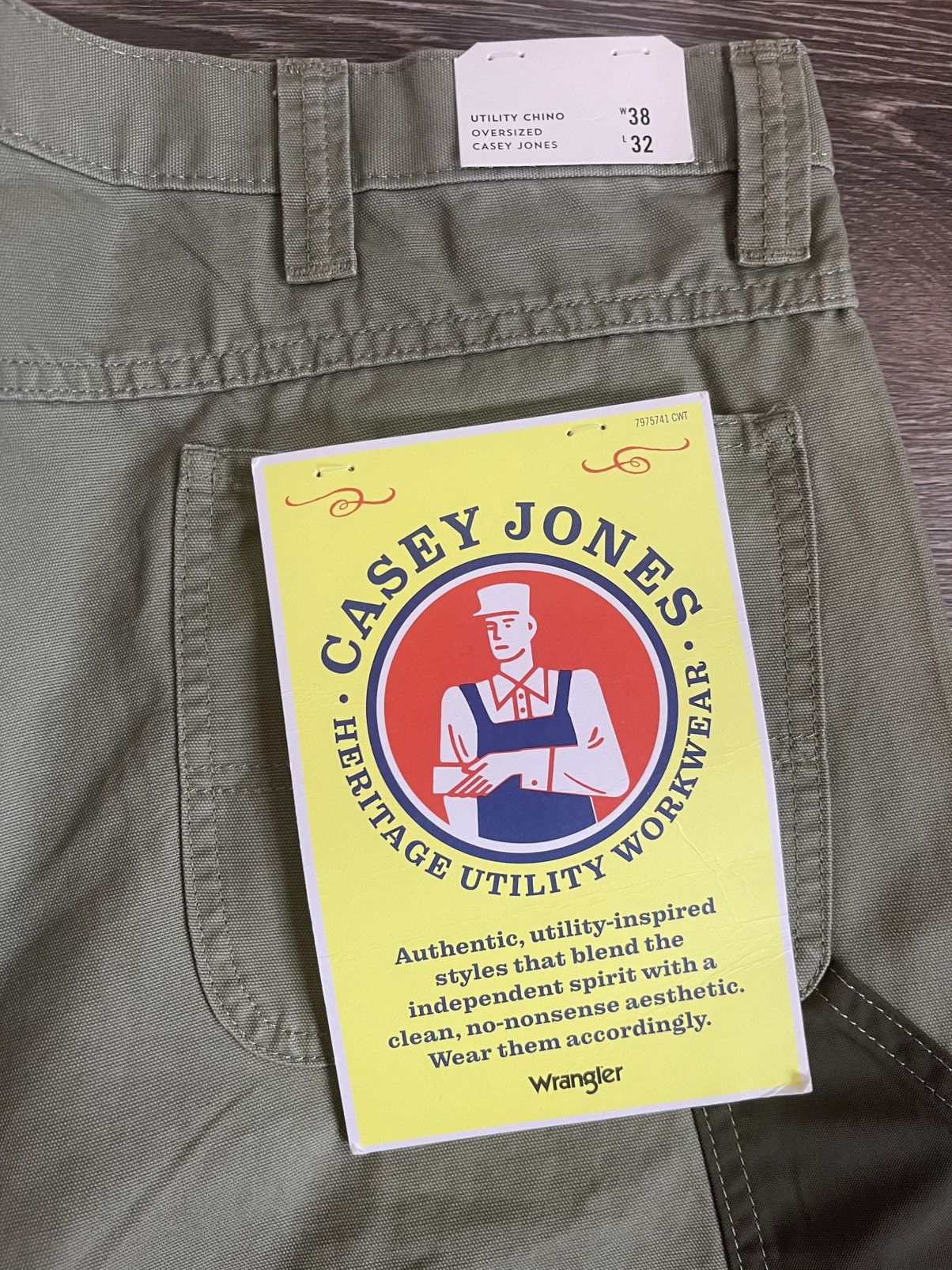 Wrangler Wrangler Utility Chino Pants - Size 38 Size US 38 / EU 54 - 6 Thumbnail