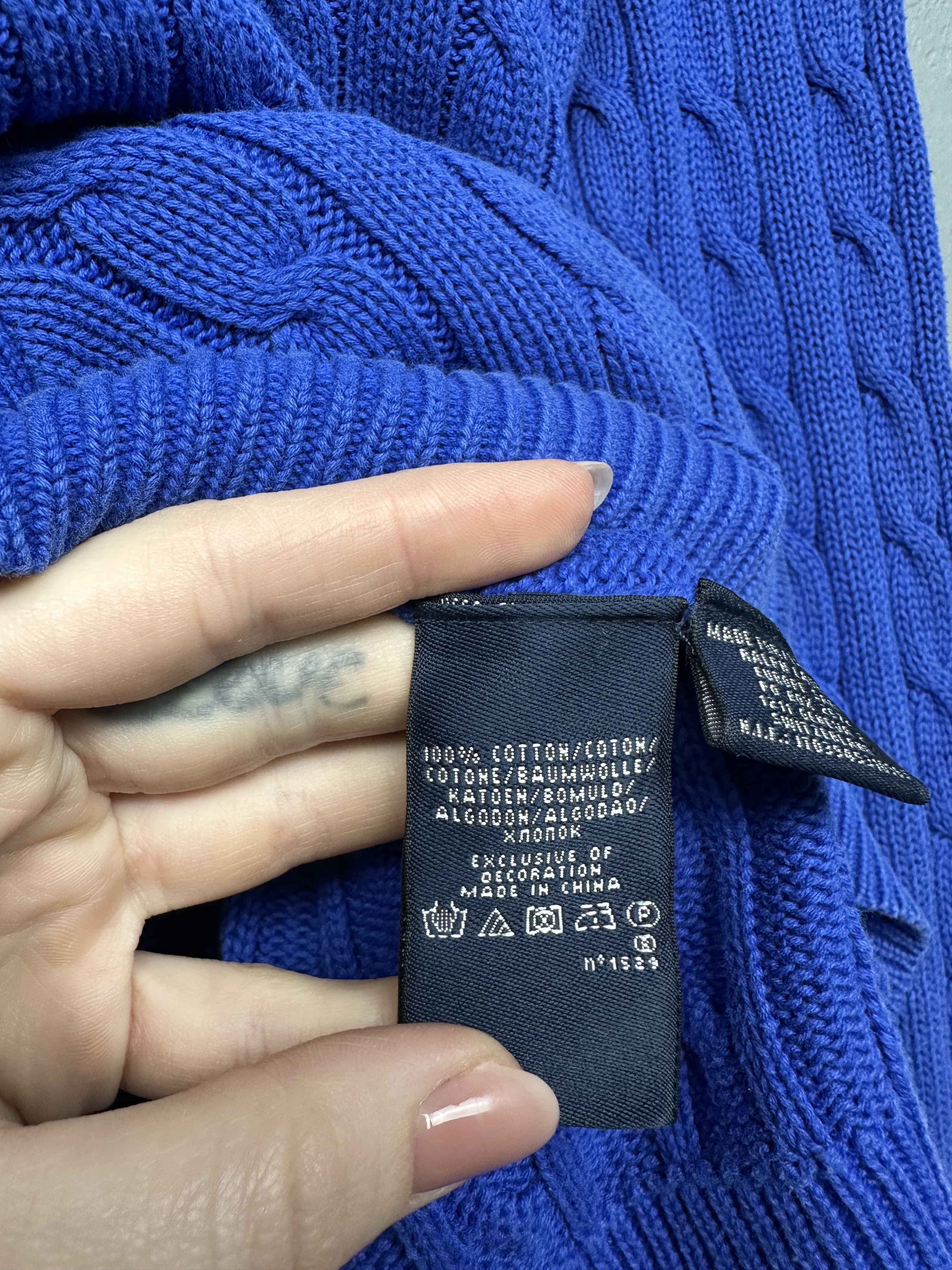 Polo Ralph Lauren Polo Ralph Lauren Vintage Womens Cable Knit Full Zip Sweater Size M / US 6-8 / IT 42-44 - 5 Thumbnail