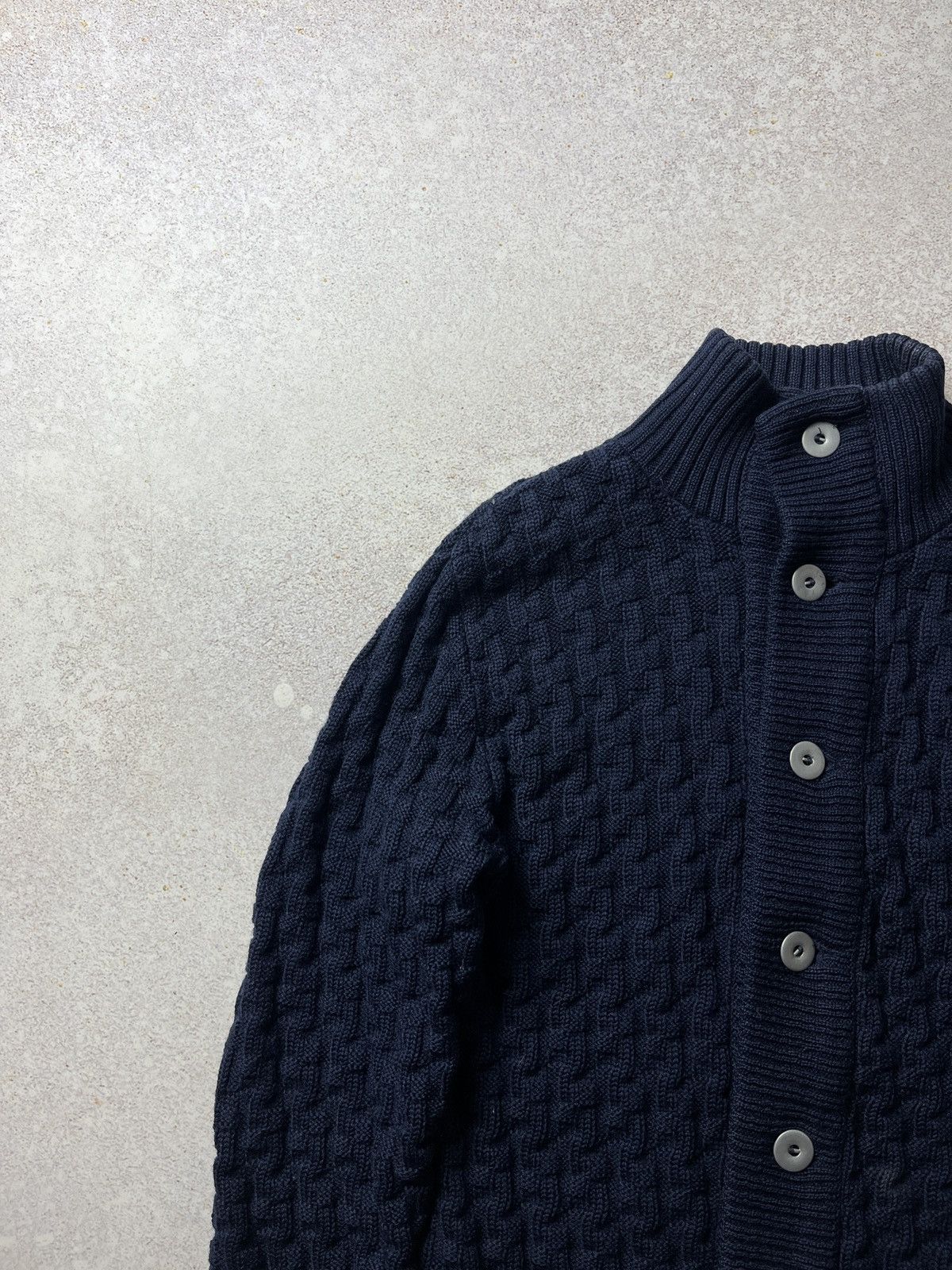 S.N.S. Herning S.N.S HERNING Blue 100% VIRGIN WOOL Stark Cardigan Sweater Size US S / EU 44-46 / 1 - 3 Thumbnail