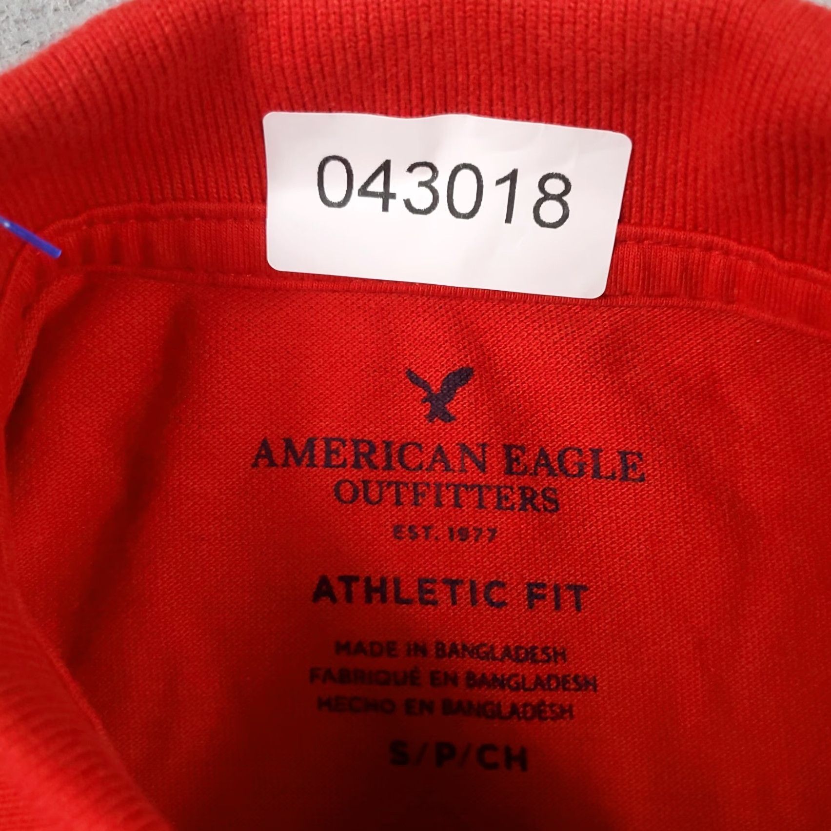 American Eagle Outfitters American Eagle Polo Shirt Red Casual Short Sleeve Adult Small Mens Size US S / EU 44-46 / 1 - 8 Thumbnail