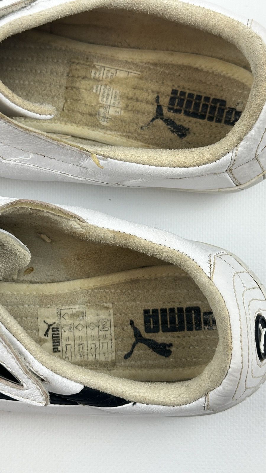 Hysteric Glamour × Puma × Vintage Vtg Puma Racing Leather Shoes Size US 10 / EU 43 - 11 Thumbnail