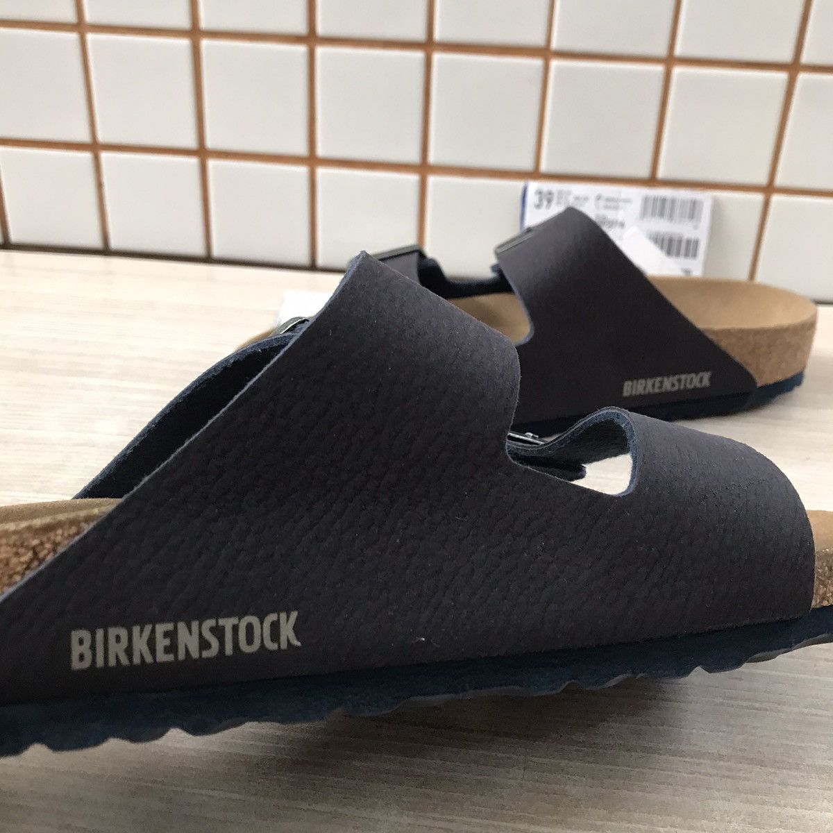 Birkenstock × Genuine Leather Birkenstock Birkenstock Arizona Suede 1023116 Men’s Slides Size US 6 / EU 39 - 9 Thumbnail