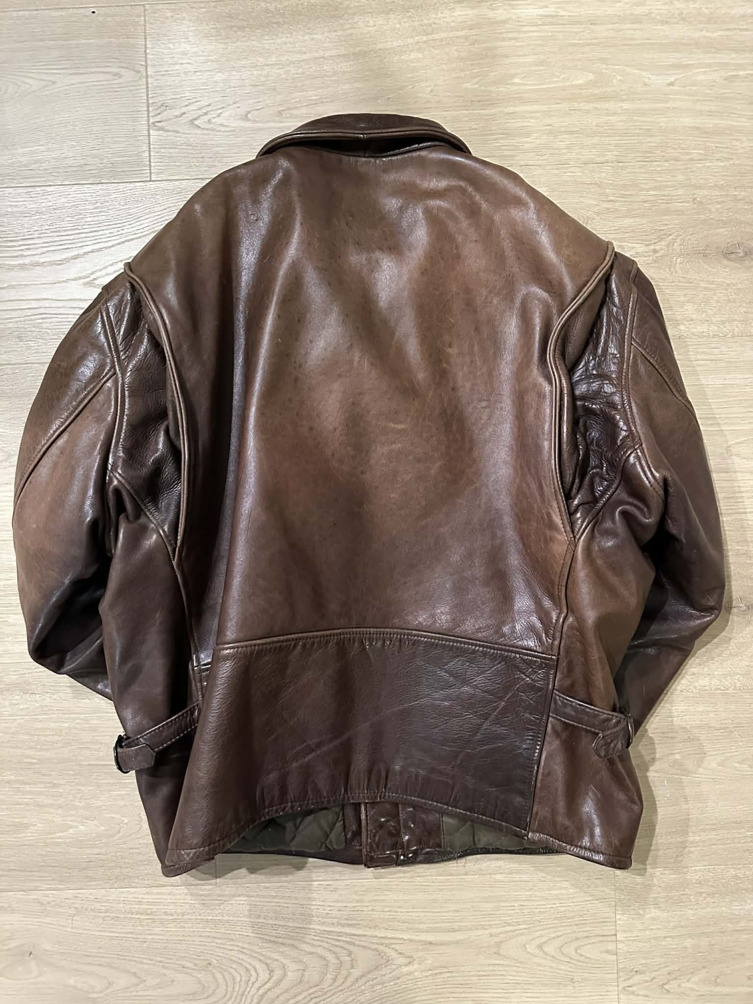 Leather Johnson Leathers Singe Rider Jacket Size US XL / EU 56 / 4 - 2 Thumbnail