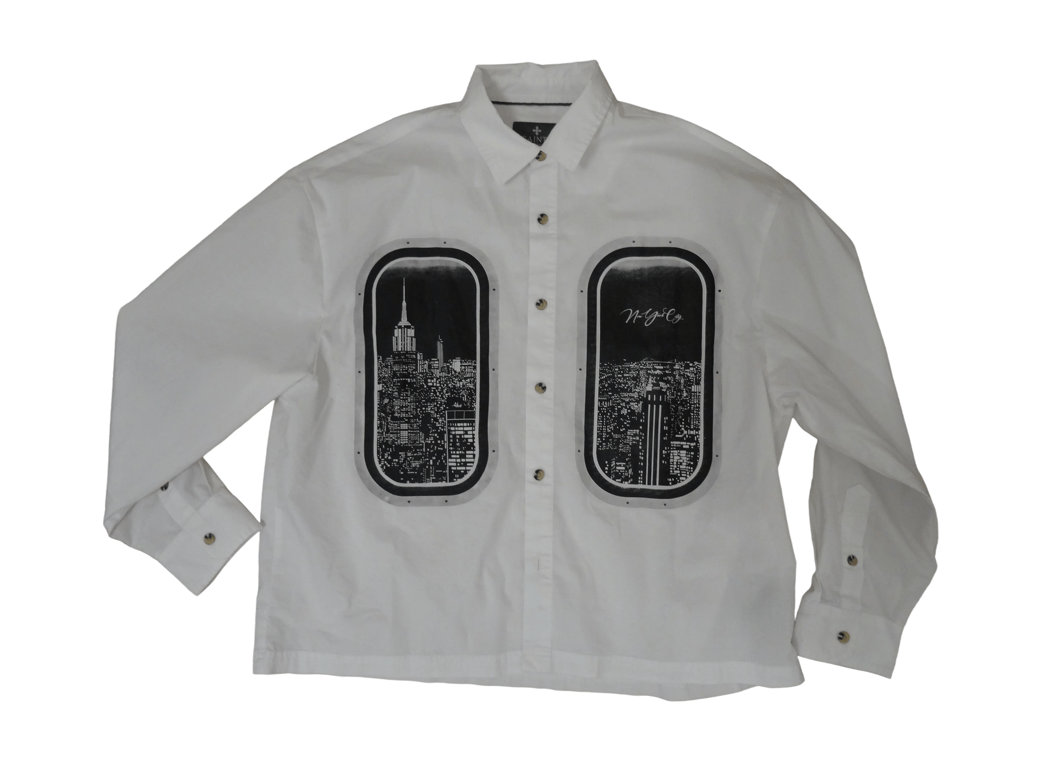 Other Saints Studio NYC Graphic Shirt – Cropped/Remake Size US L / EU 52-54 / 3 - 1 Thumbnail