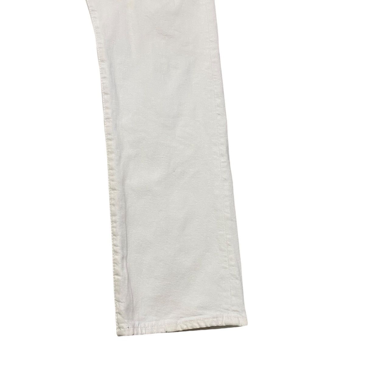 Polo Ralph Lauren Sullivan Slim White Damage Jeans Size US 36 / EU 52 - 10 Thumbnail