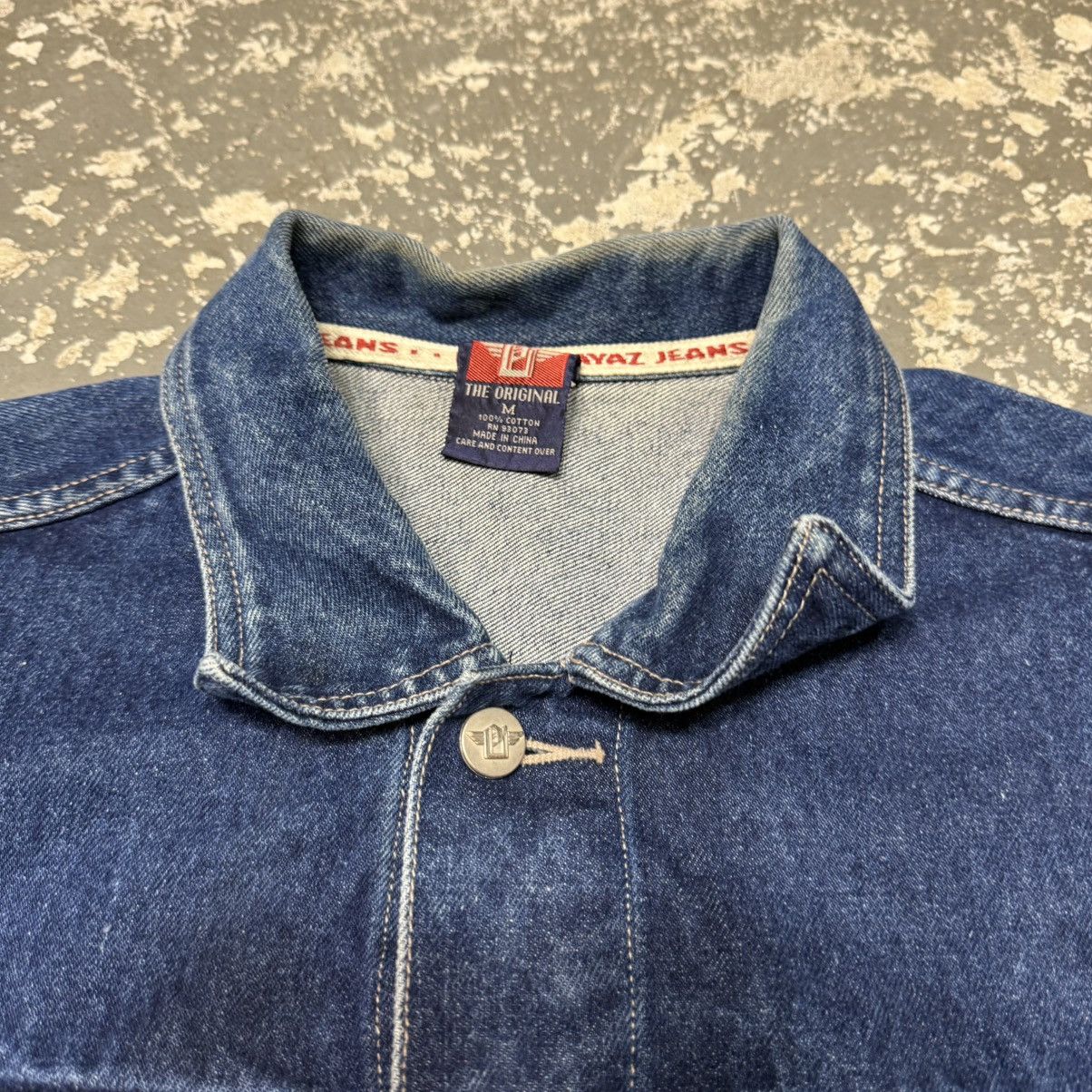 Levi's Vintage Pure Player Y2K Denim Trucker Jacket USA Dark Wash Size US M / EU 48-50 / 2 - 7 Thumbnail
