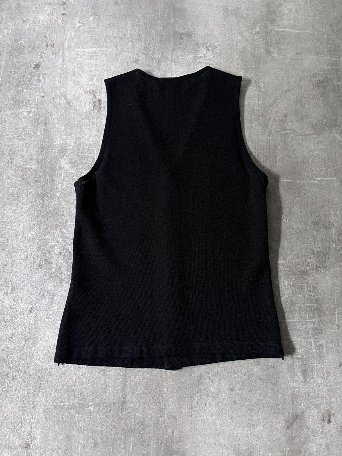 Raf Simons Raf Simons S/S 2009 viscose button up vest rare Size US M / EU 48-50 / 2 - 6 Thumbnail