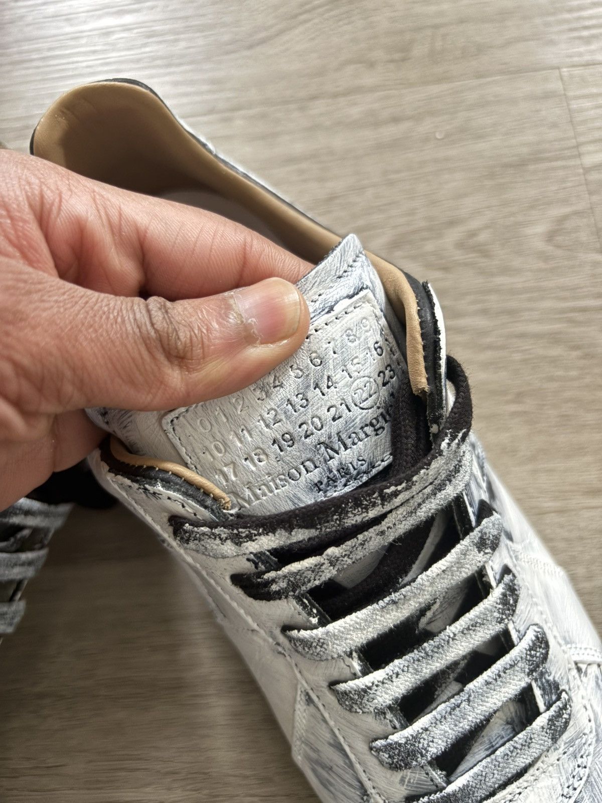 Maison Margiela Maison Margiela Paint Replica Gats Size US 8.5 / EU 41-42 - 3 Thumbnail