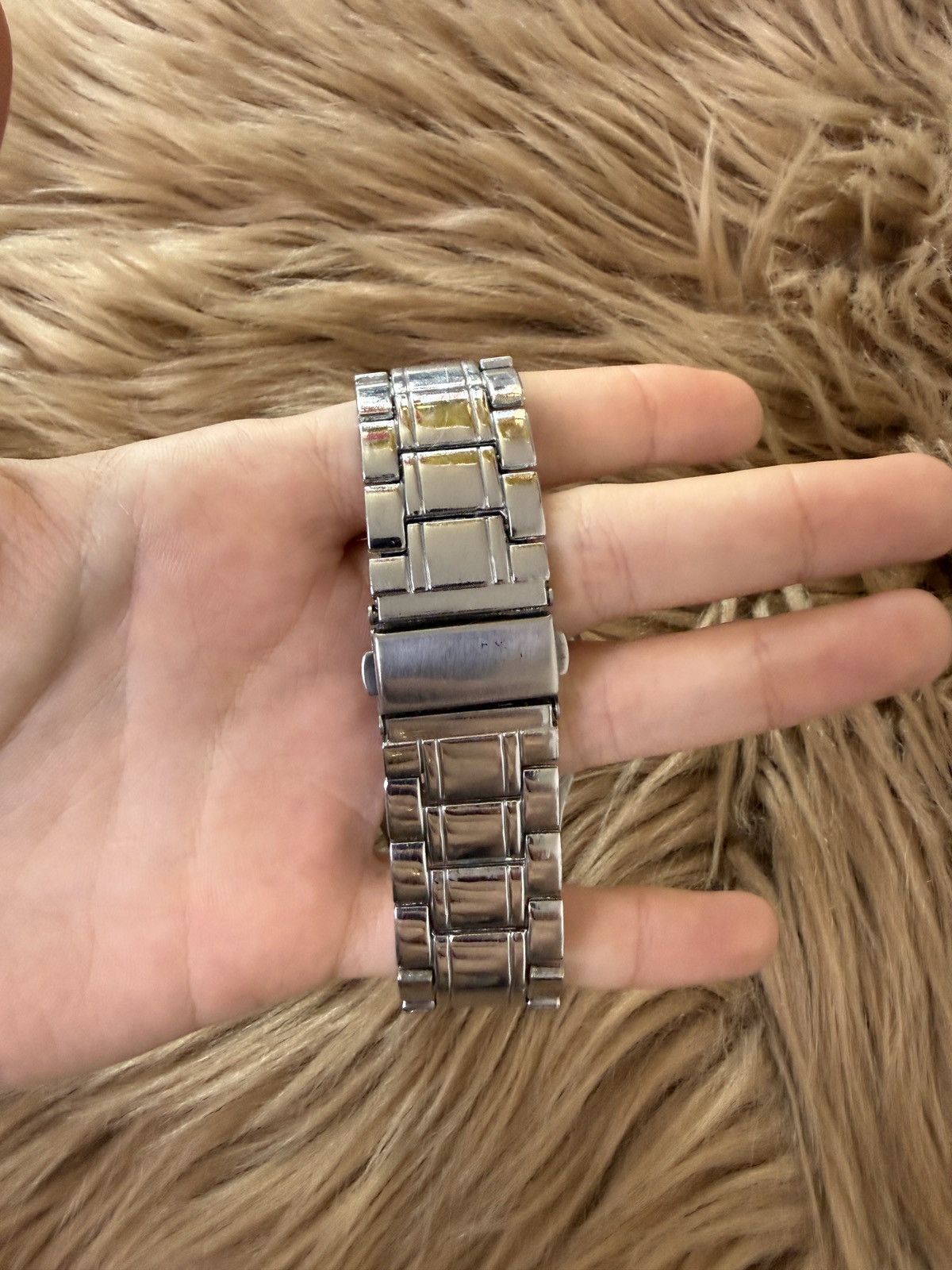 Geneva Geneva Wristwatch with Metal Strap, Minimalist Men's Quartz Size ONE SIZE - 3 Thumbnail