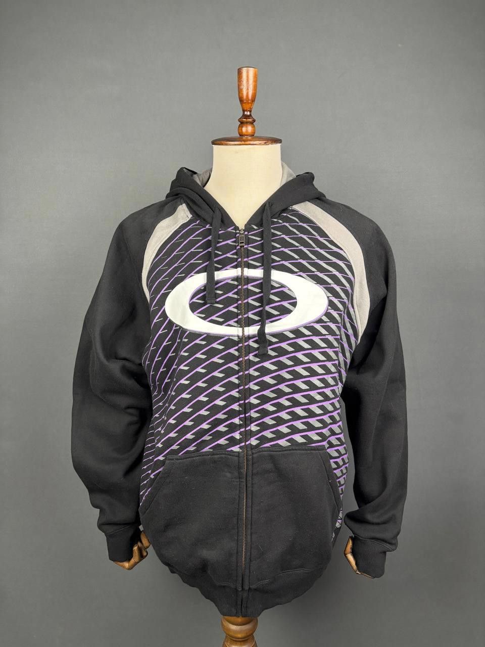Oakley Oakley Full Zip Hoodie Size XL Big Logo Vintage Size US XL / EU 56 / 4 - 1 Thumbnail