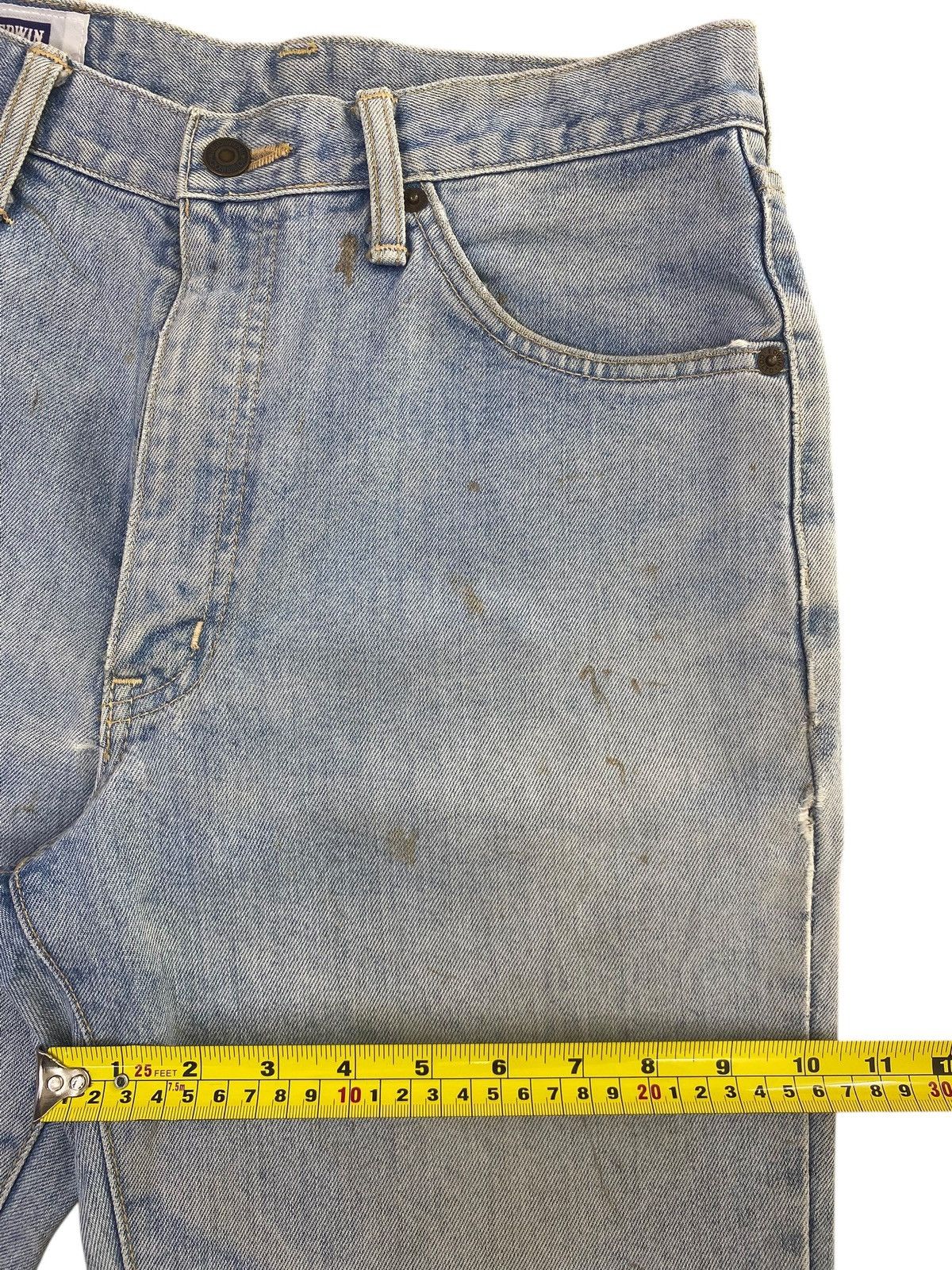 Edwin Edwin Acid Wash Style Skinny Jeans Size US 30 / EU 46 - 7 Thumbnail