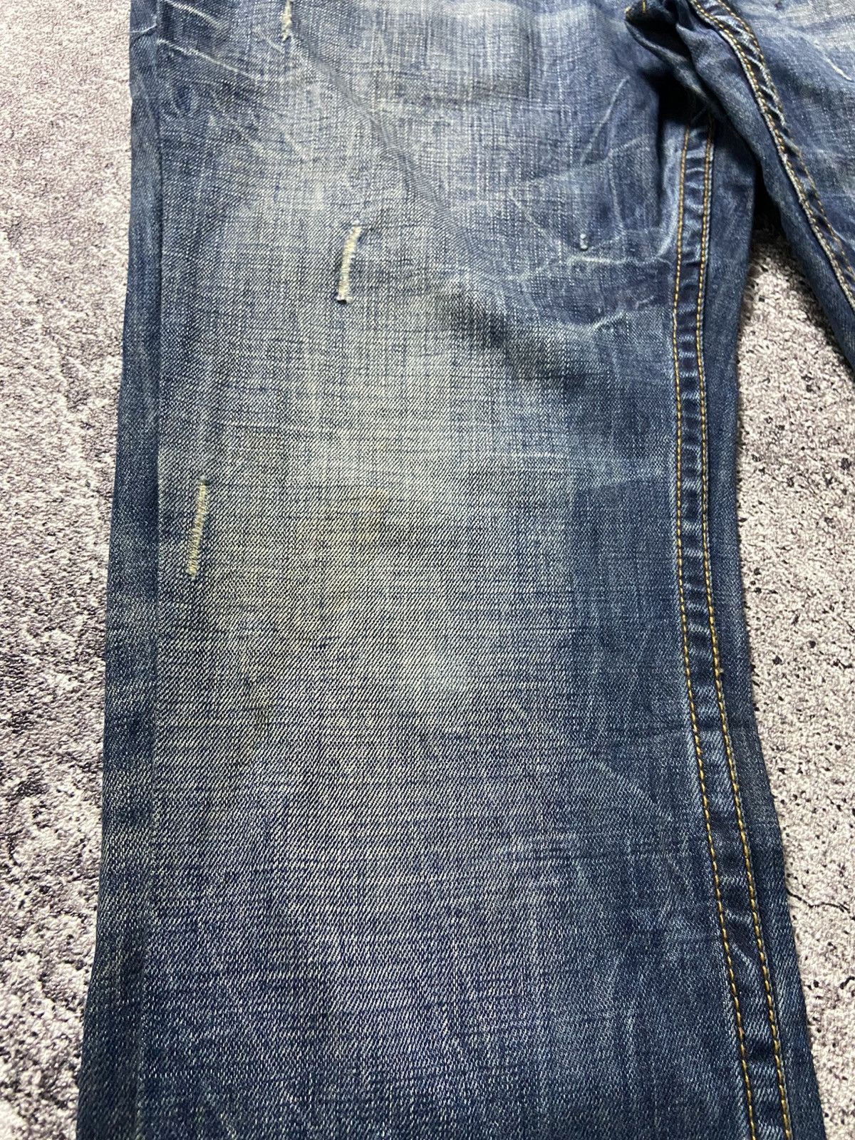 Japanese Brand × Mari's Rock Red pepper skull denim Size US 34 / EU 50 - 6 Thumbnail