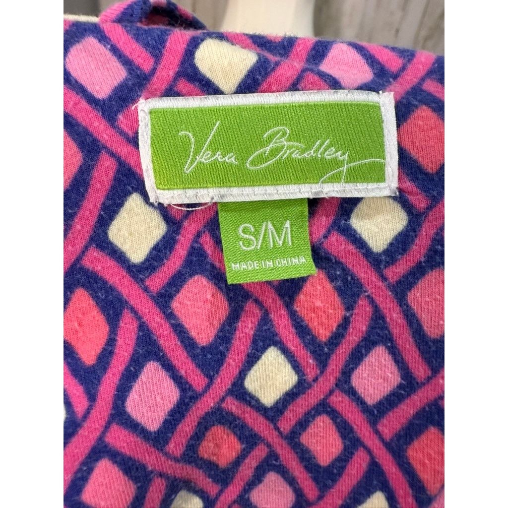 Vera Bradley Vera Bradley Women's Geometric Robe Size S/M Multicolor Size ONE SIZE - 5 Thumbnail