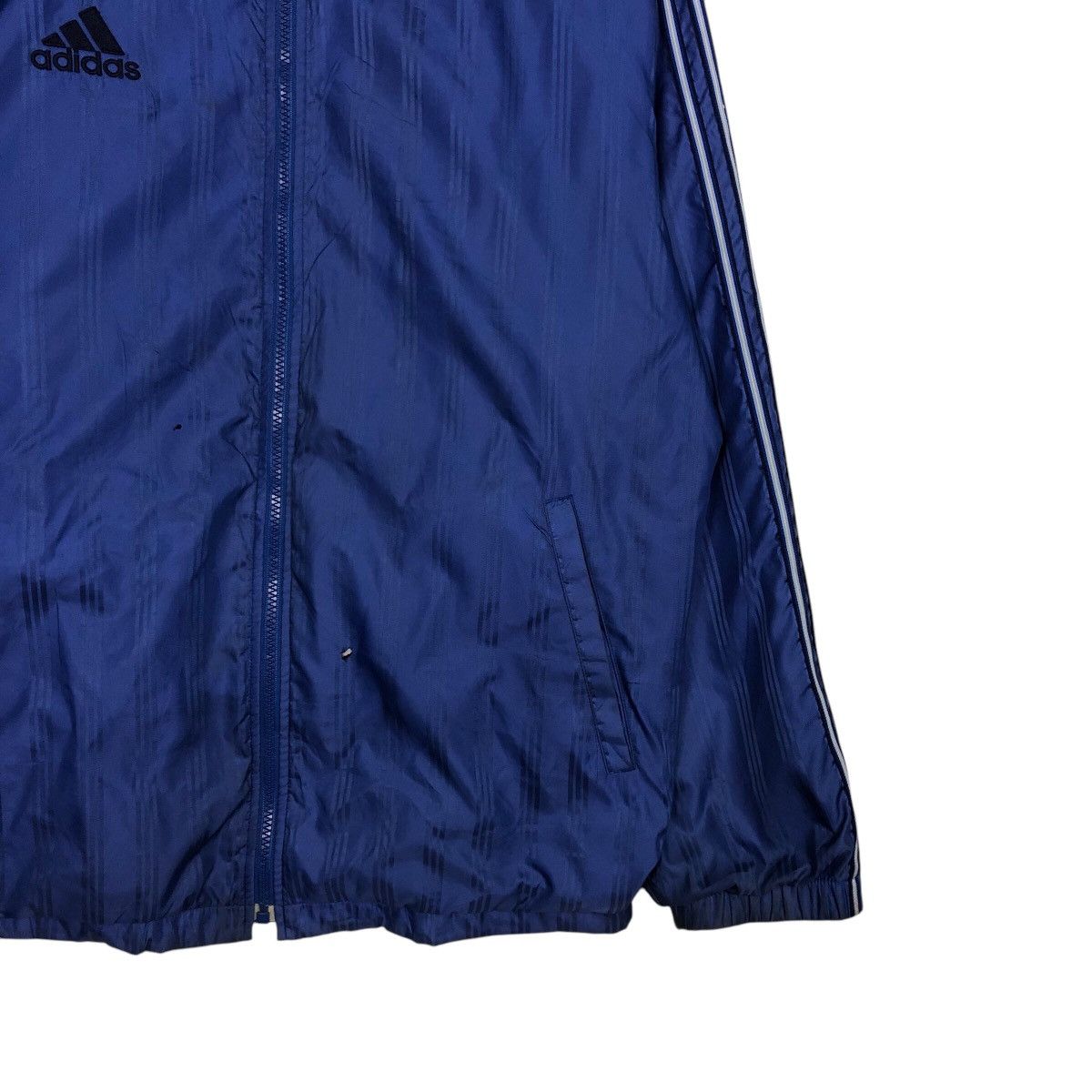Adidas 📌Vintage Zipper Light Jacket Adidas Striped Size US M / EU 48-50 / 2 - 6 Thumbnail