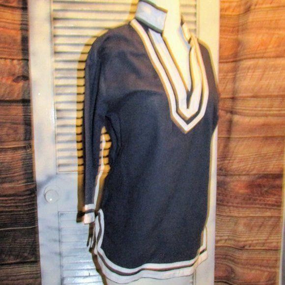 Other Sherry Taylor Sm Nautical Linen Blend Blouse Size S / US 4 / IT 40 - 6 Thumbnail