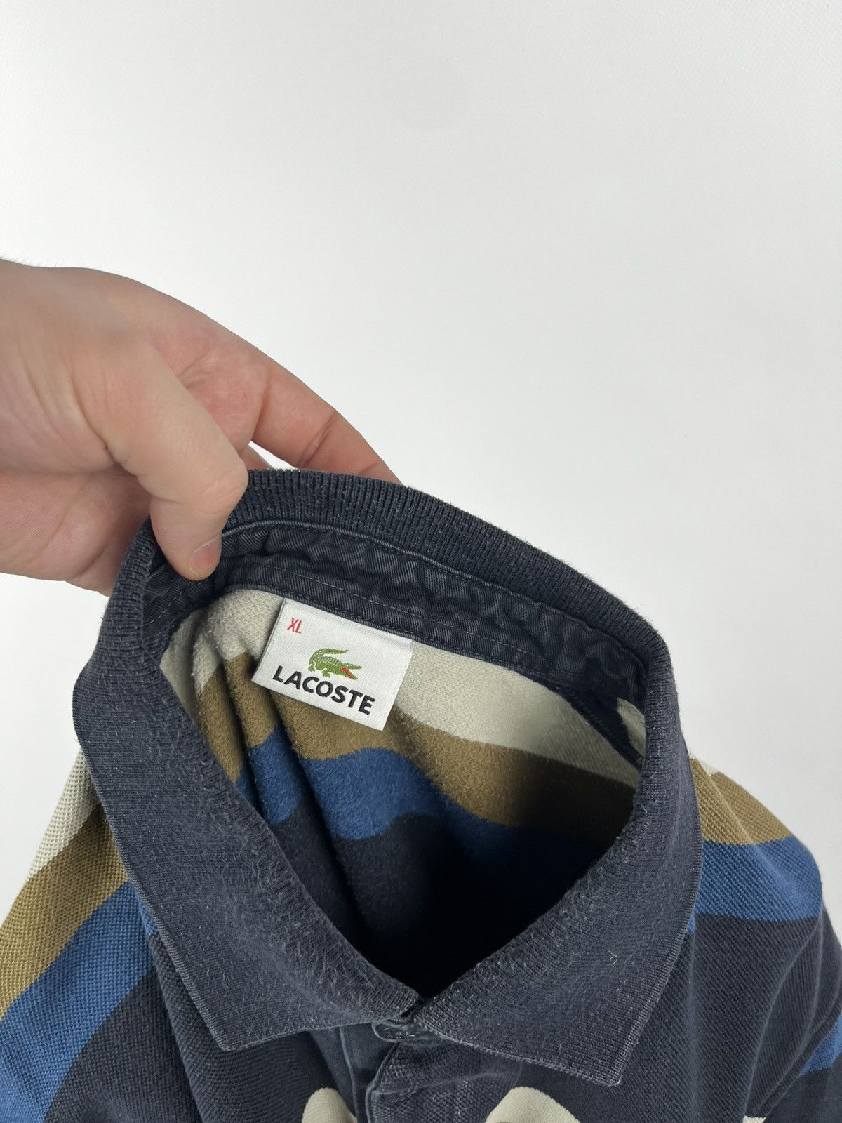 Lacoste Lacoste rugby shirt vintage size xl Size US XL / EU 56 / 4 - 19 Thumbnail